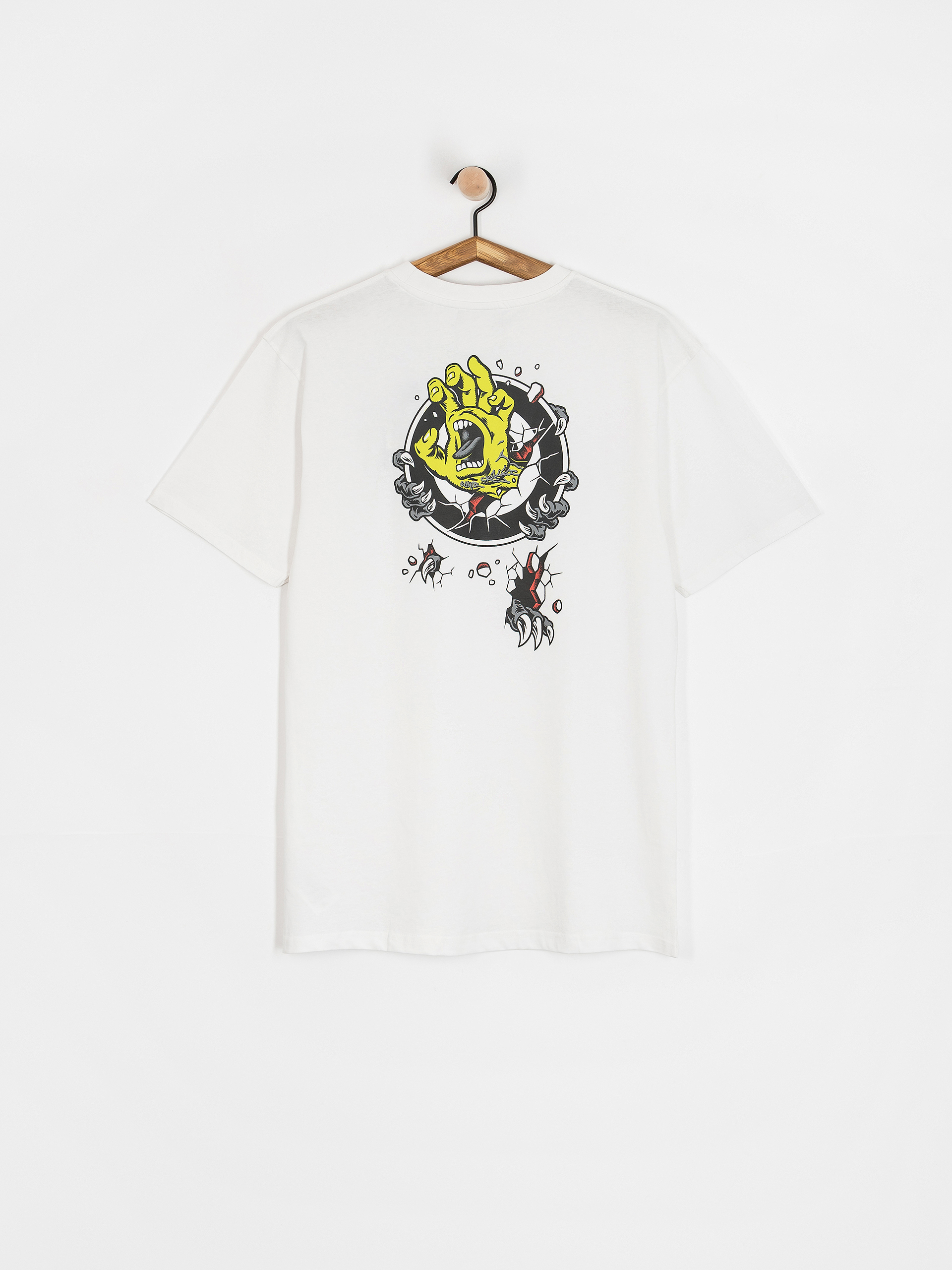 Tricou Santa Cruz Roskopp Screaming Target (white)