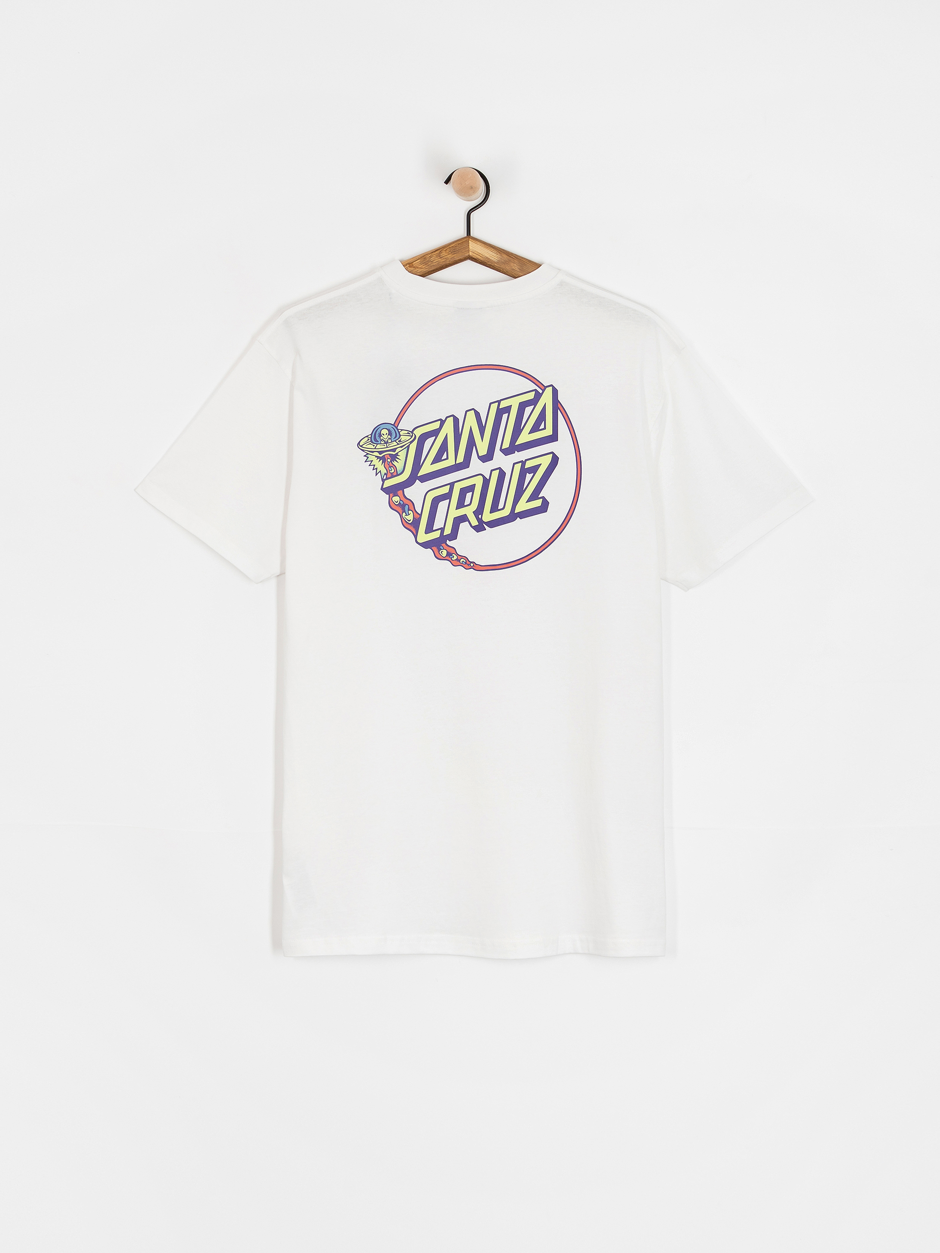 Tricou Santa Cruz Winkowski UFO Dot (white)