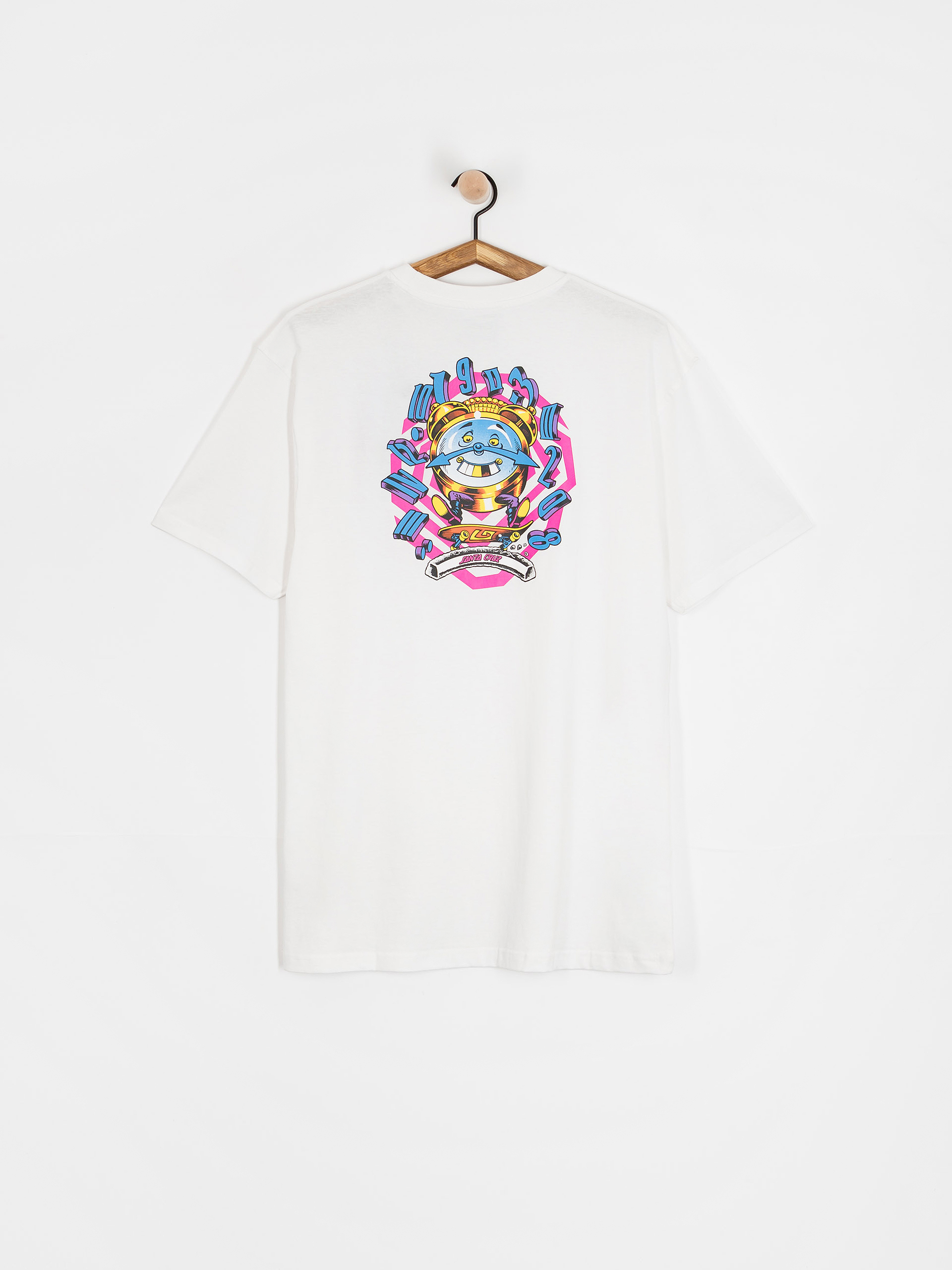 Tricou Santa Cruz Grabke All Around Stack (white)