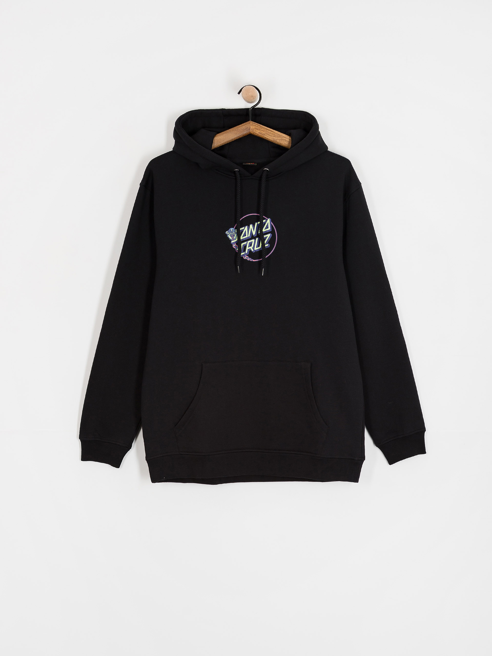 Hanorac cu glugă Santa Cruz Winkowski Dope Planet 2 Centre HD (black)