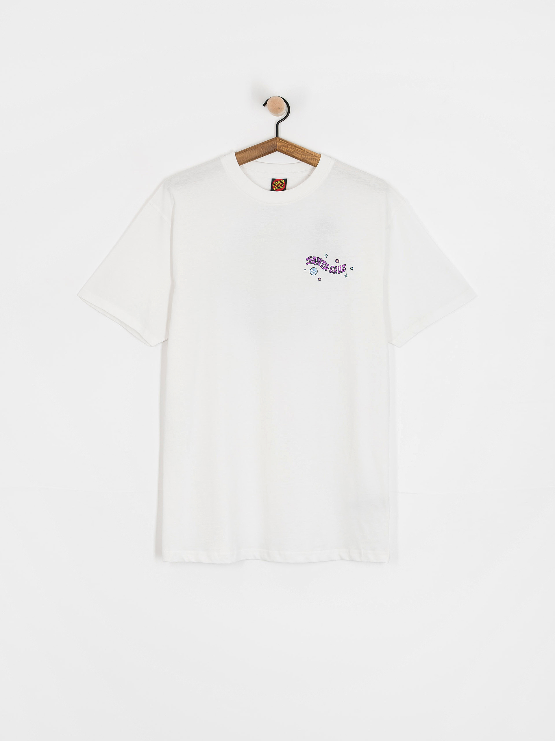 Tricou Santa Cruz Knibbs Invasion Hand Strip (white)