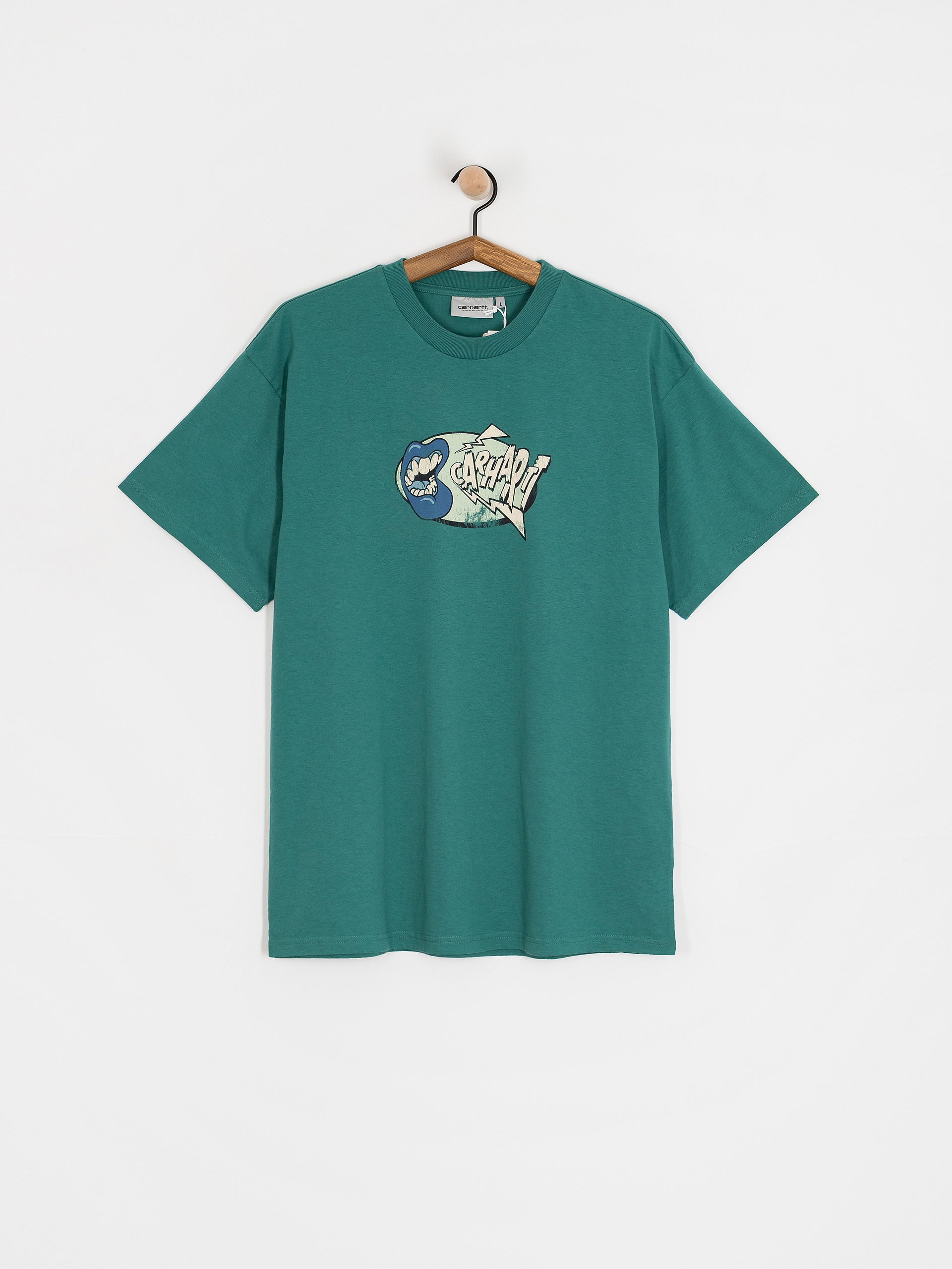 Tricou Carhartt WIP Louder (saguaro/heavy enzyme wash)