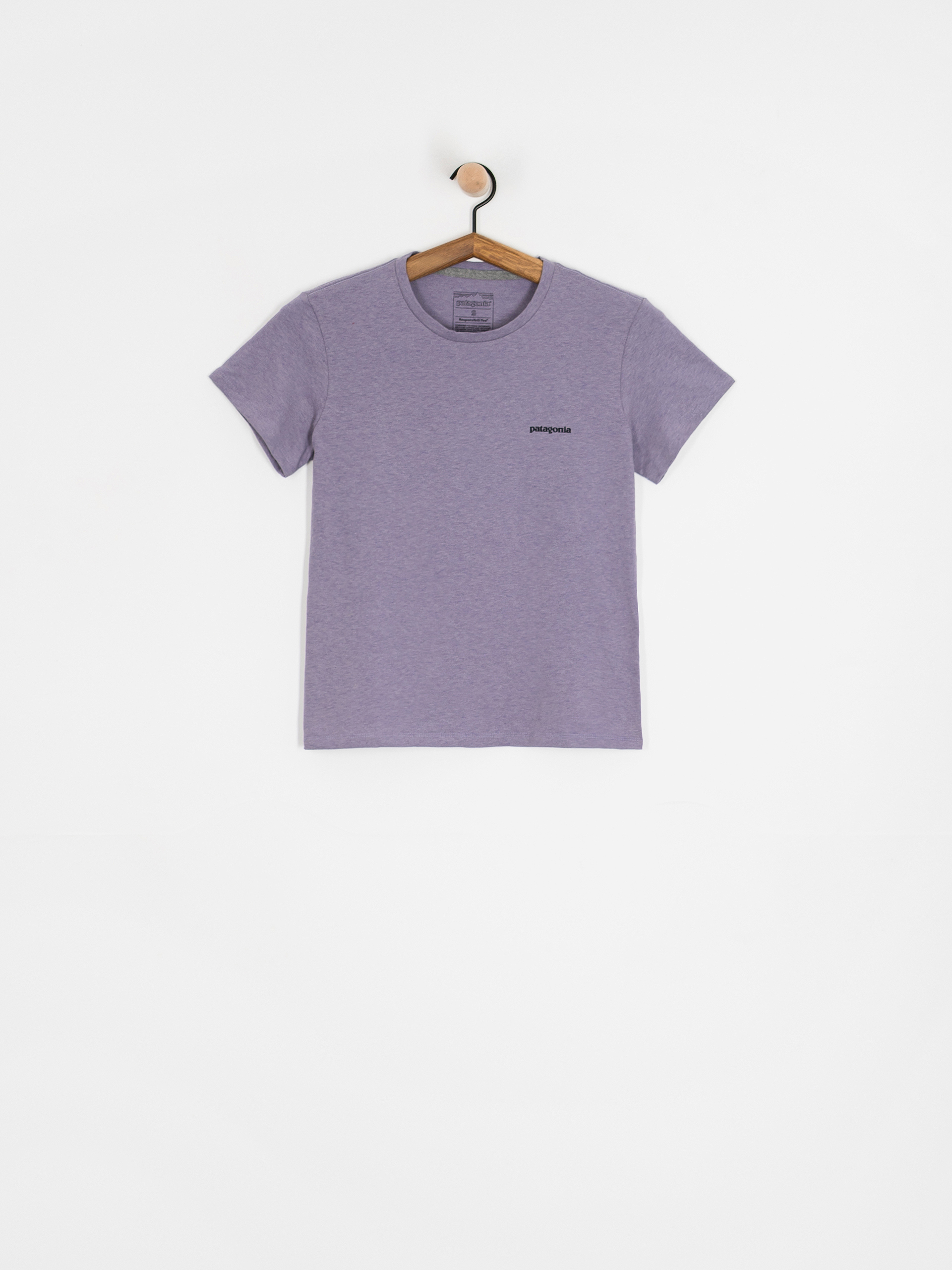 Tricou Patagonia P 6 Logo Responsibili Wmn (concrete purple)