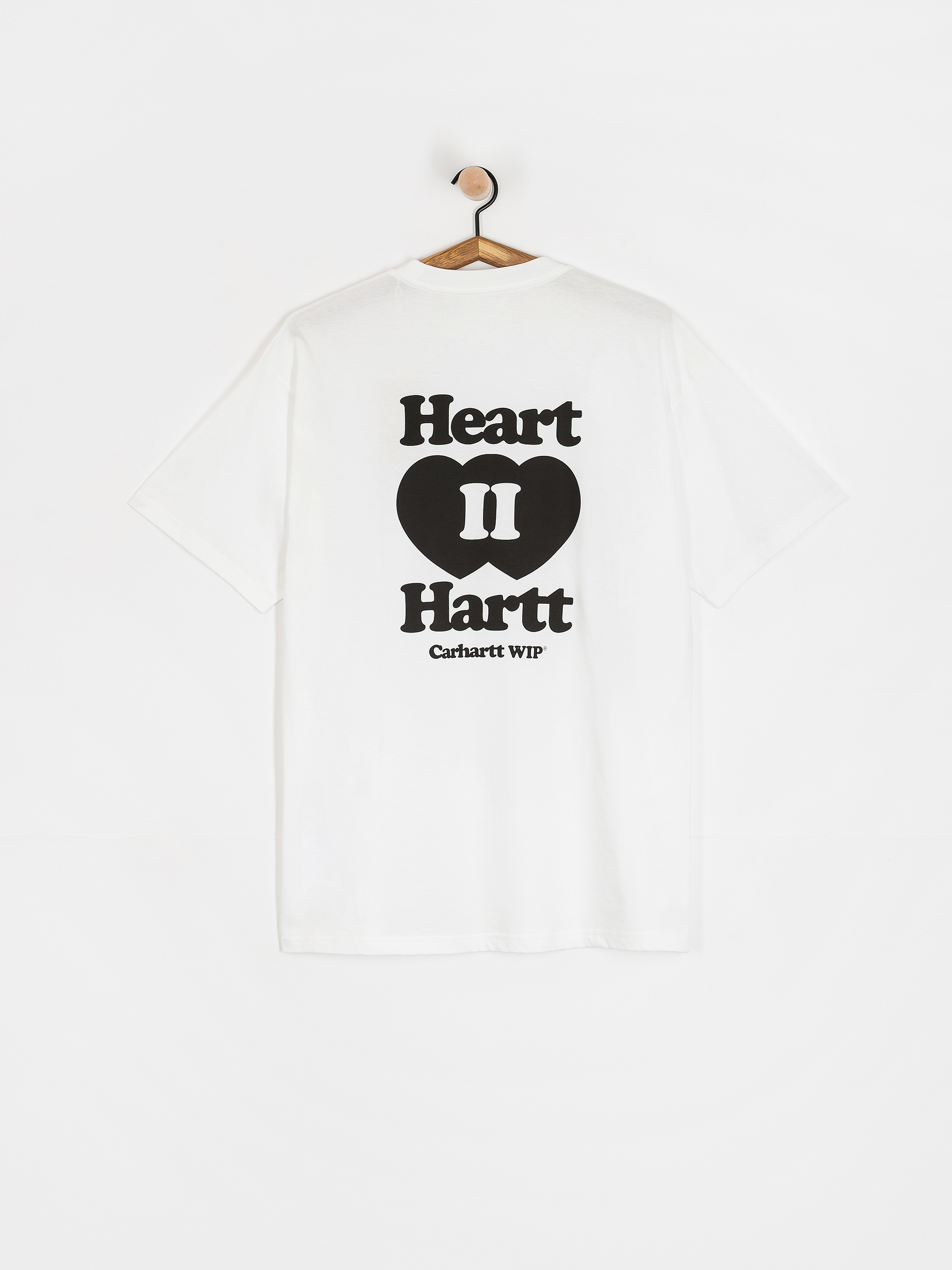 Tricou Carhartt WIP Heart II Hartt (white)