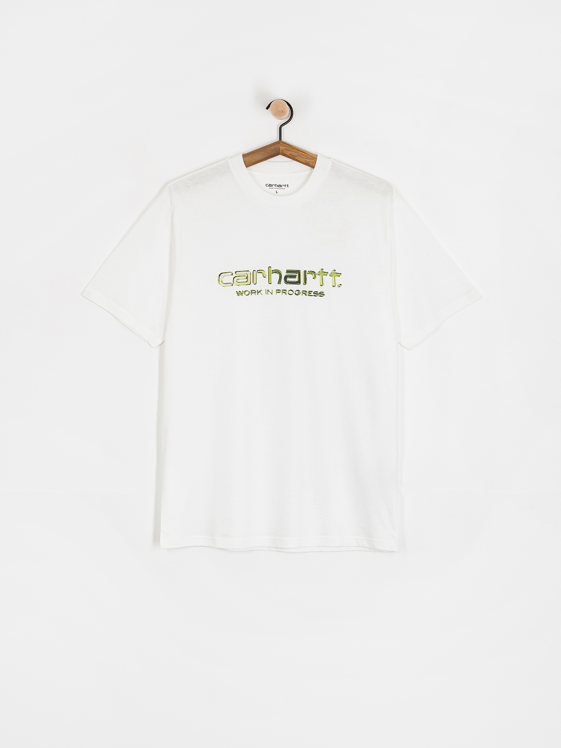 Tricou Carhartt WIP Solar Chrome Script (white)