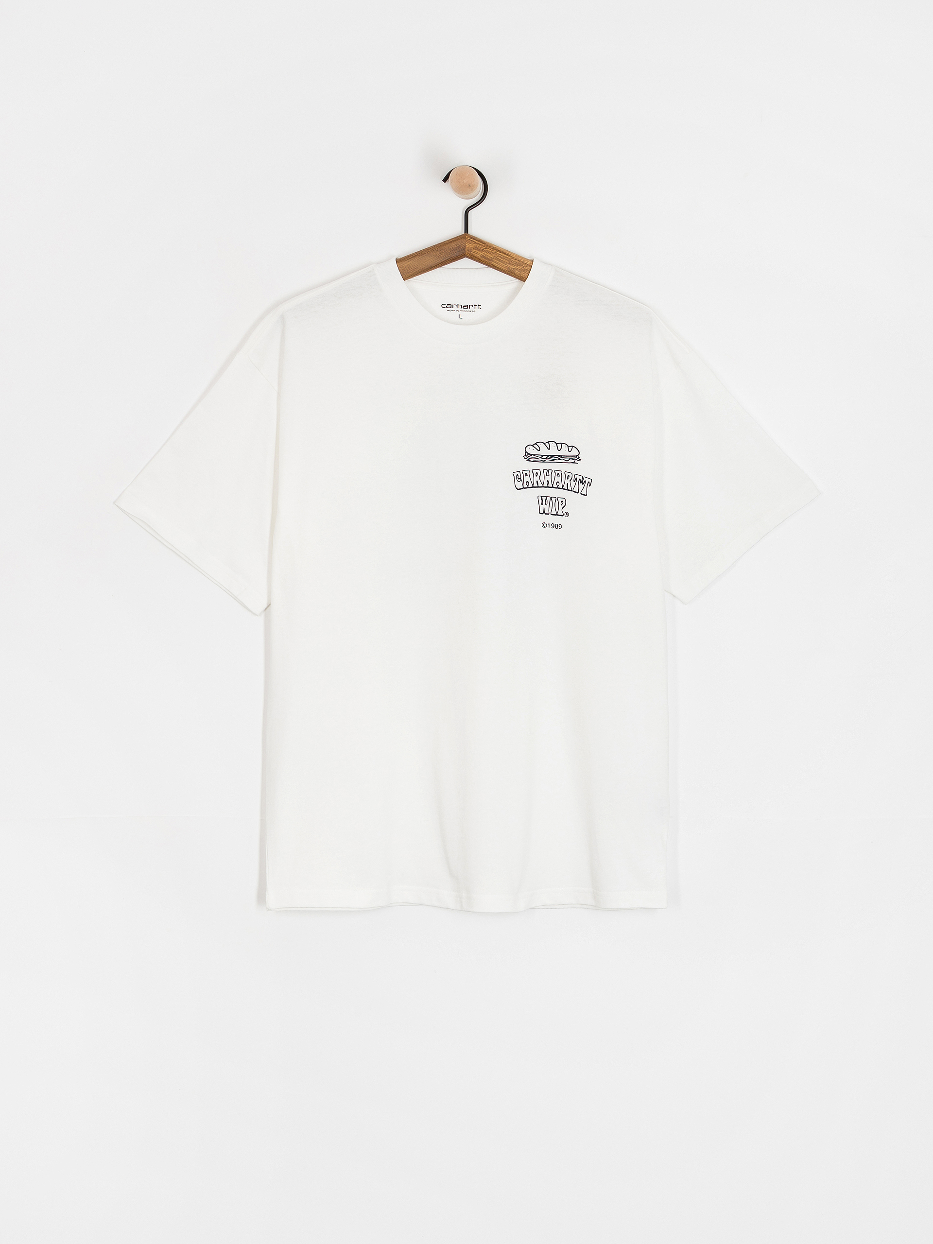 Tricou Carhartt WIP Sandwich (white)
