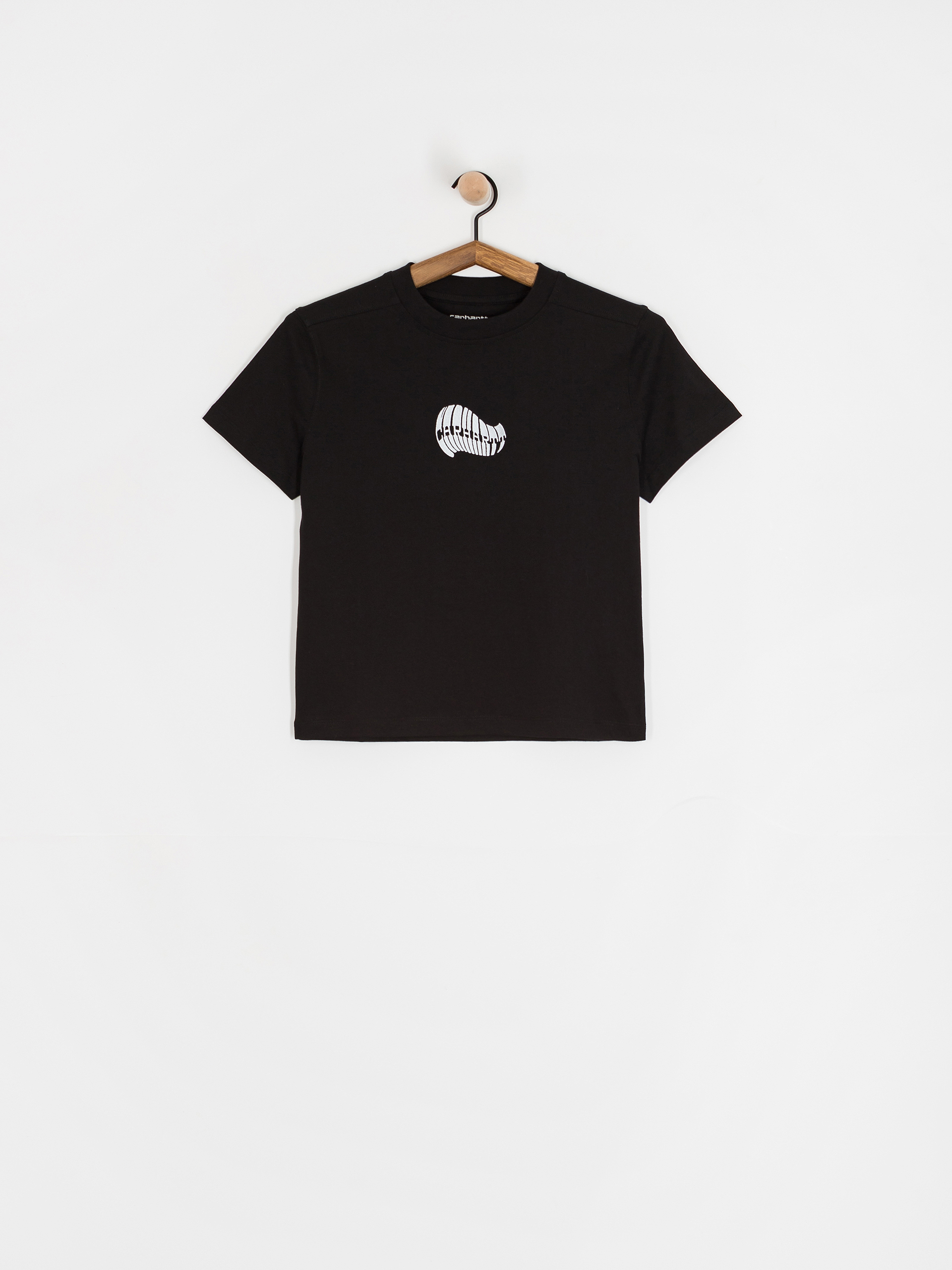 Tricou Carhartt WIP Psshh Wmn (black/blue fog)