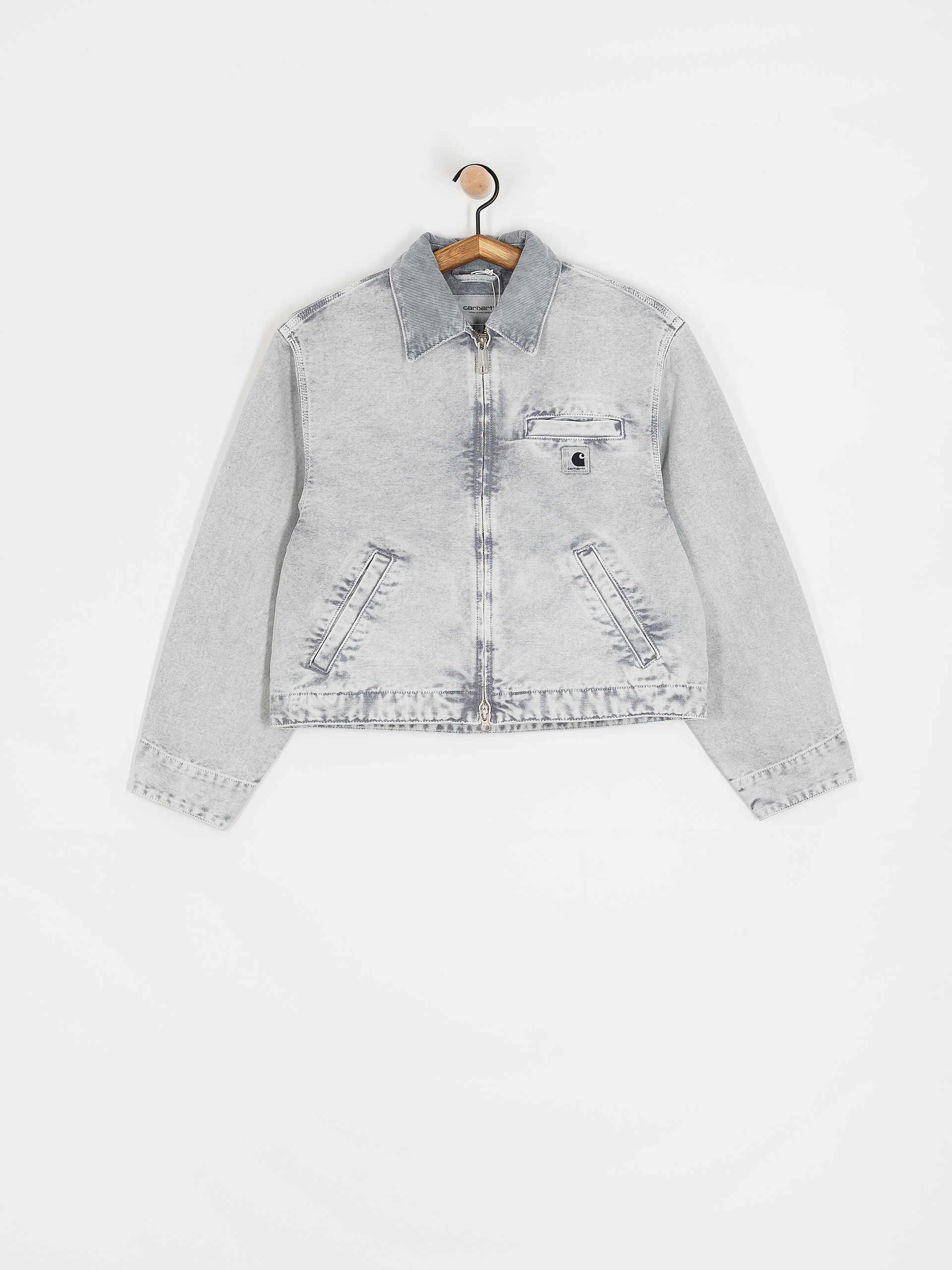 Geacă Carhartt WIP Emery Wmn (black/black/chalk wash)