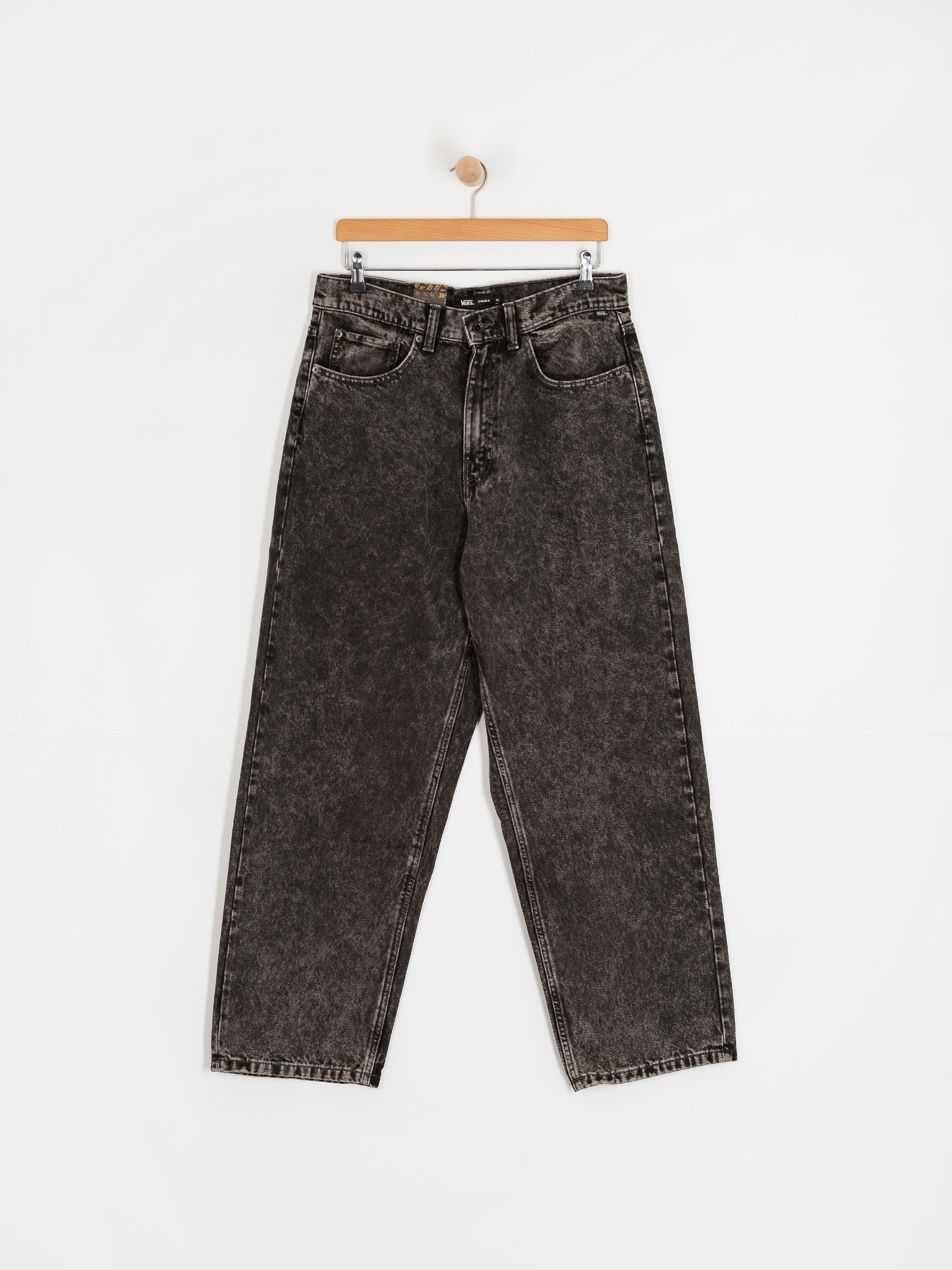 Pantaloni Vans Check 5 Baggy Denim (stonewash black)