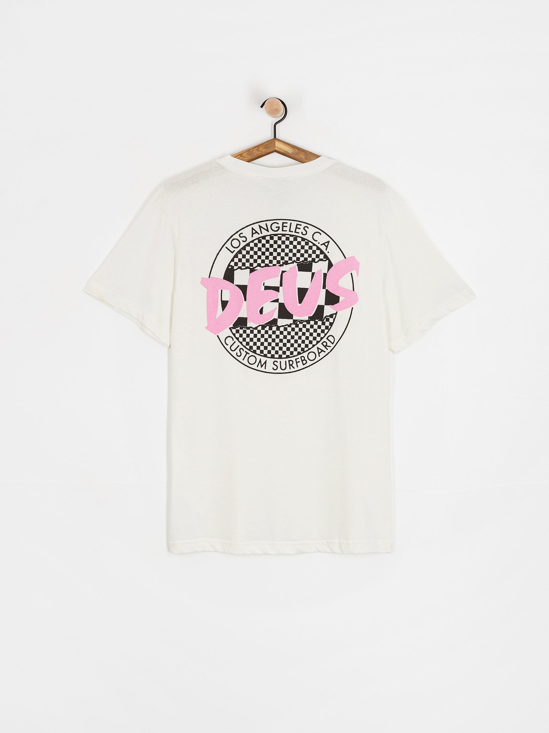 Tricou Deus Ex Machina Gonz (vintage white)