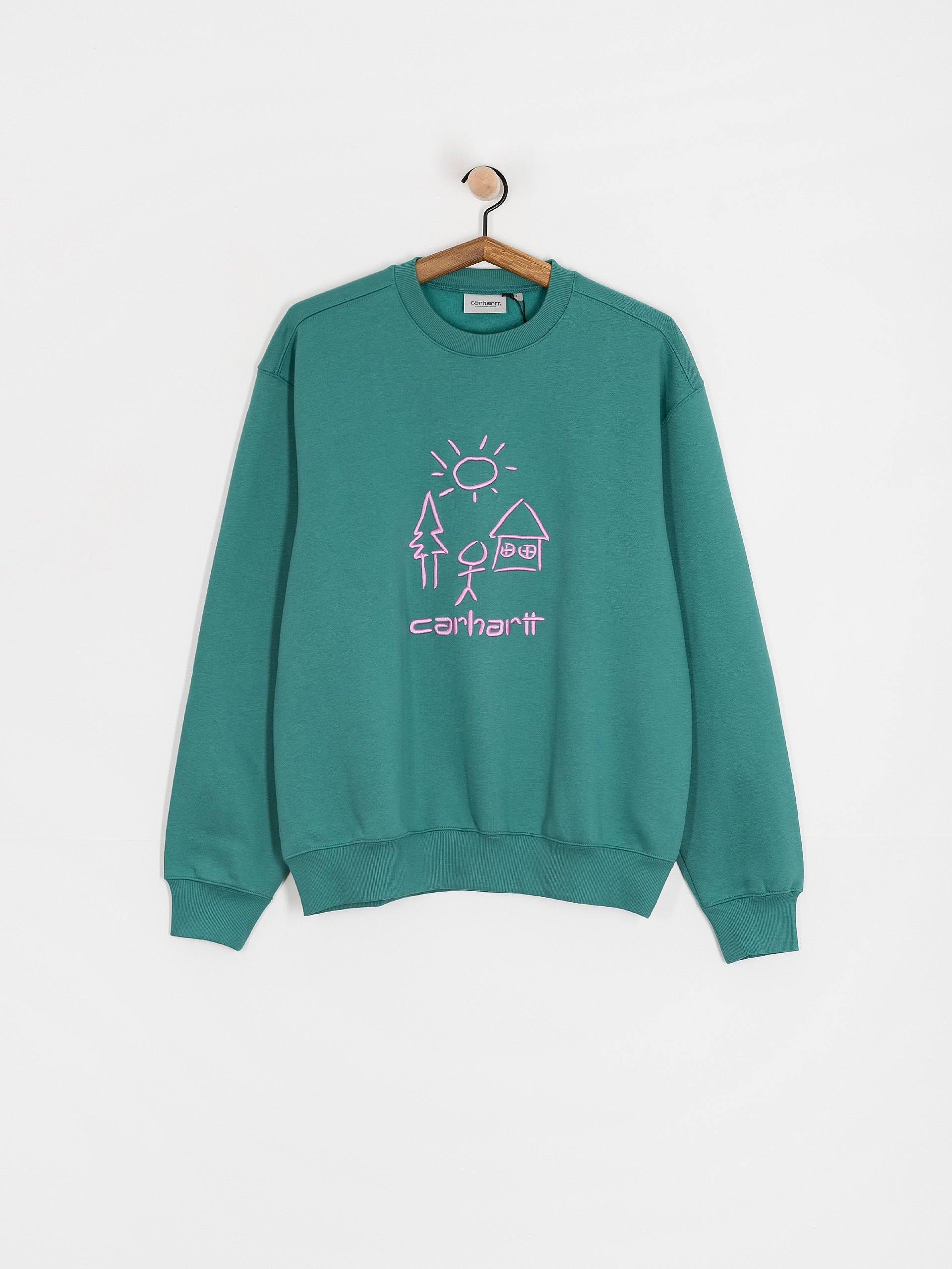 Hanorac Carhartt WIP Masterpiece (saguaro/pink)
