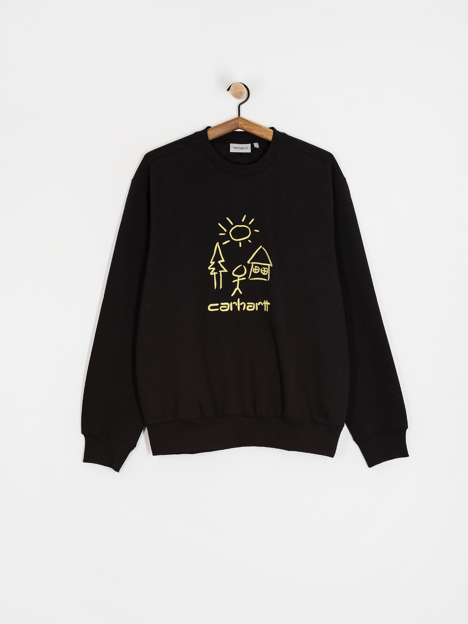 Hanorac Carhartt WIP Masterpiece (black/fandoghi)