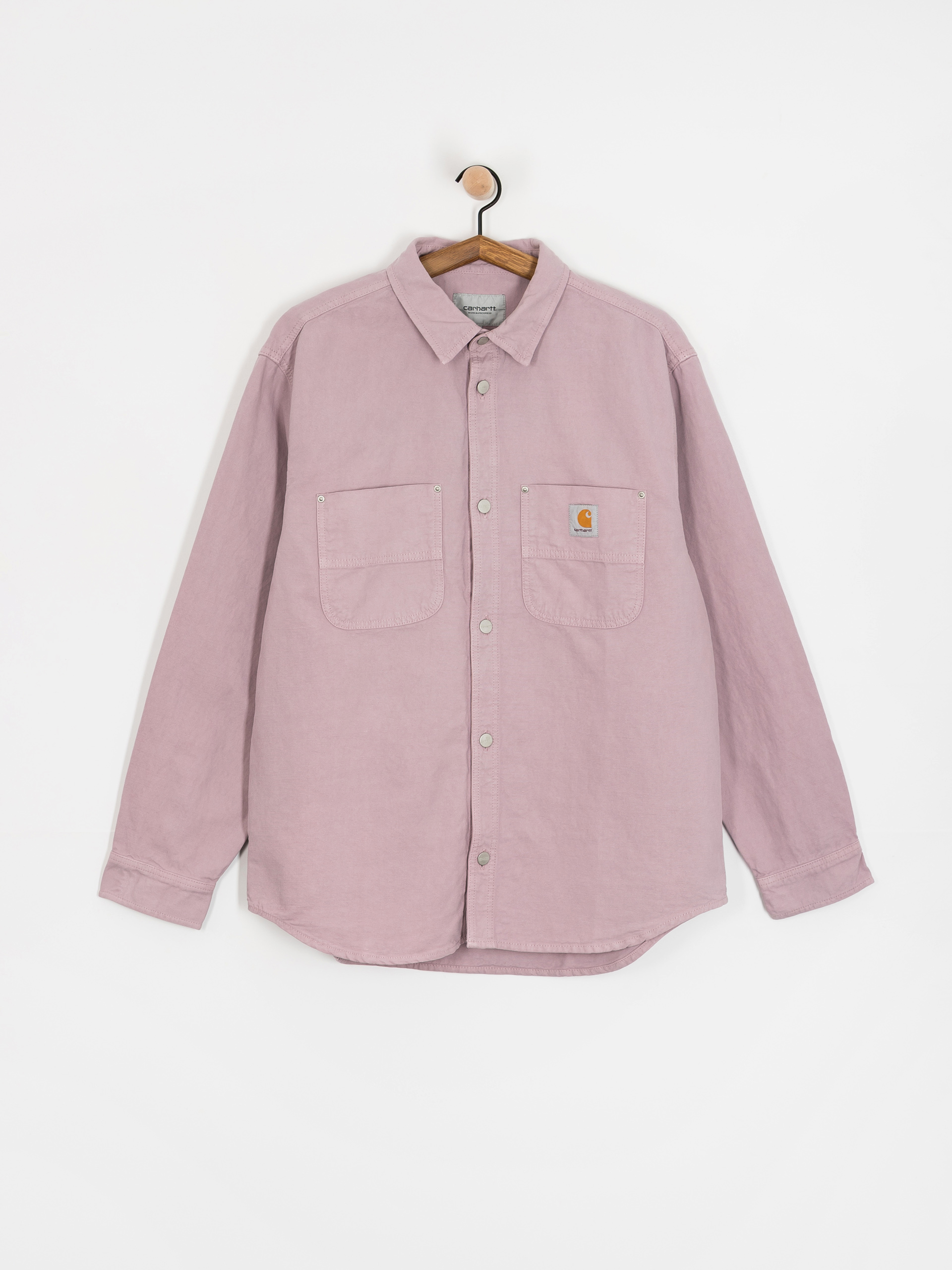 Geacă Carhartt WIP Walter (pink fog/garment dyed)