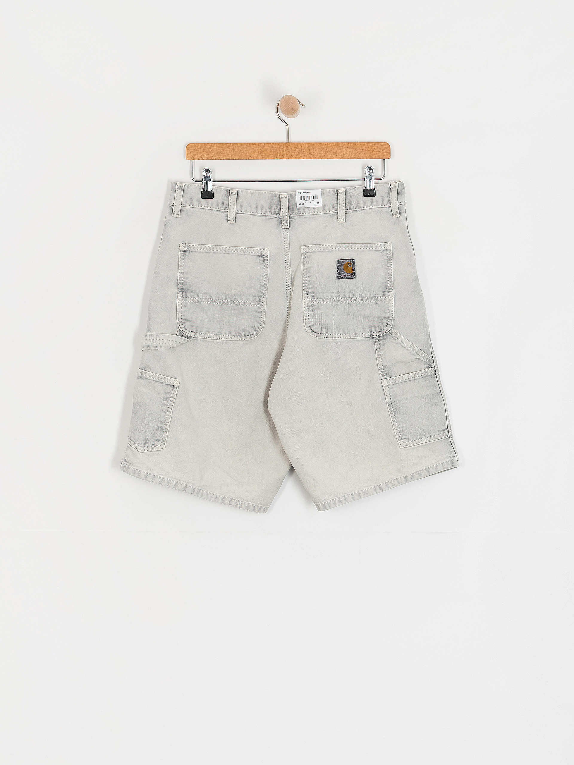 Pantaloni scurți Carhartt WIP Single Knee (black/chalk wash)