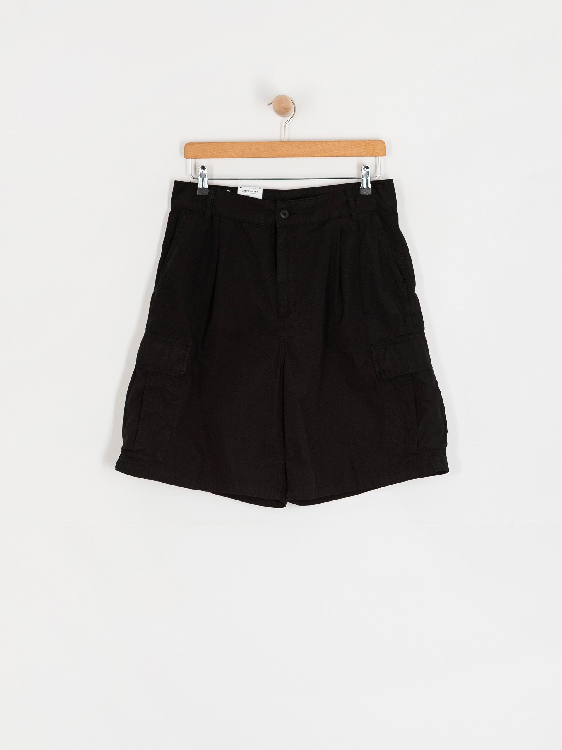 Pantaloni scurți Carhartt WIP Cole Cargo (black/garment dyed)