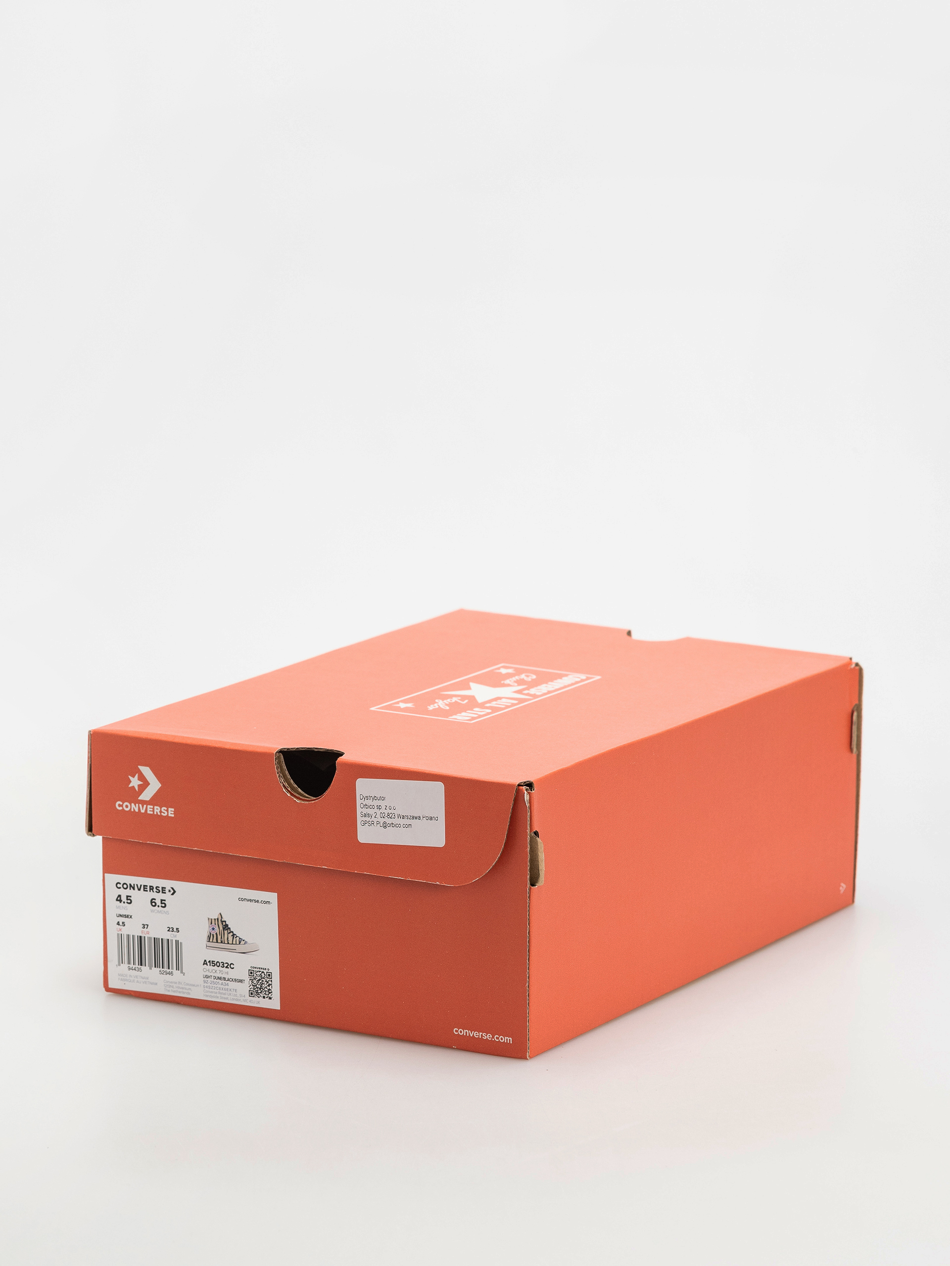 Teniși Converse Chuck 70 Hi (light dune/black/egret)