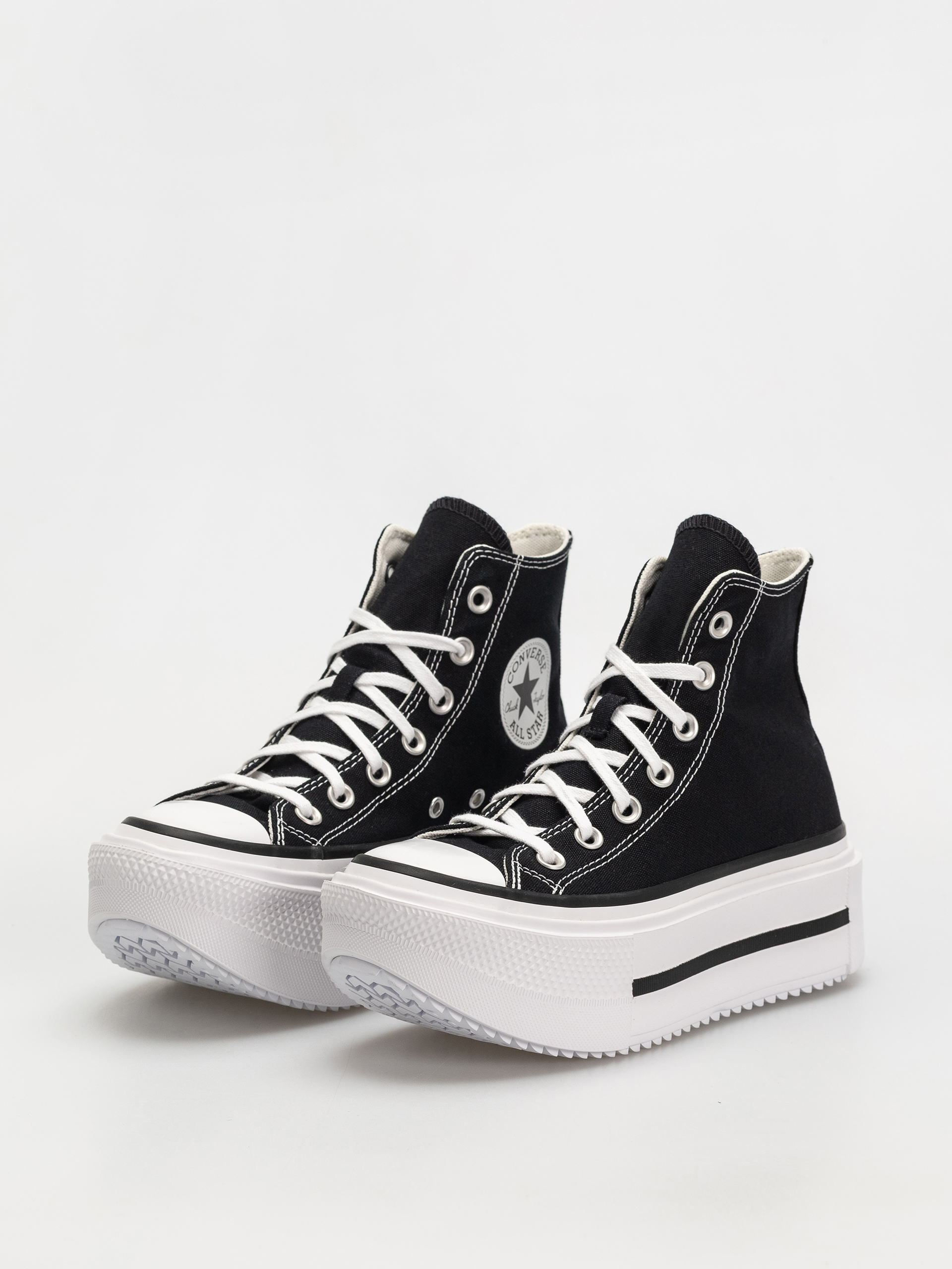 Teniși Converse Chuck Taylor All Star Lift Double Stack Hi (black/white/black)