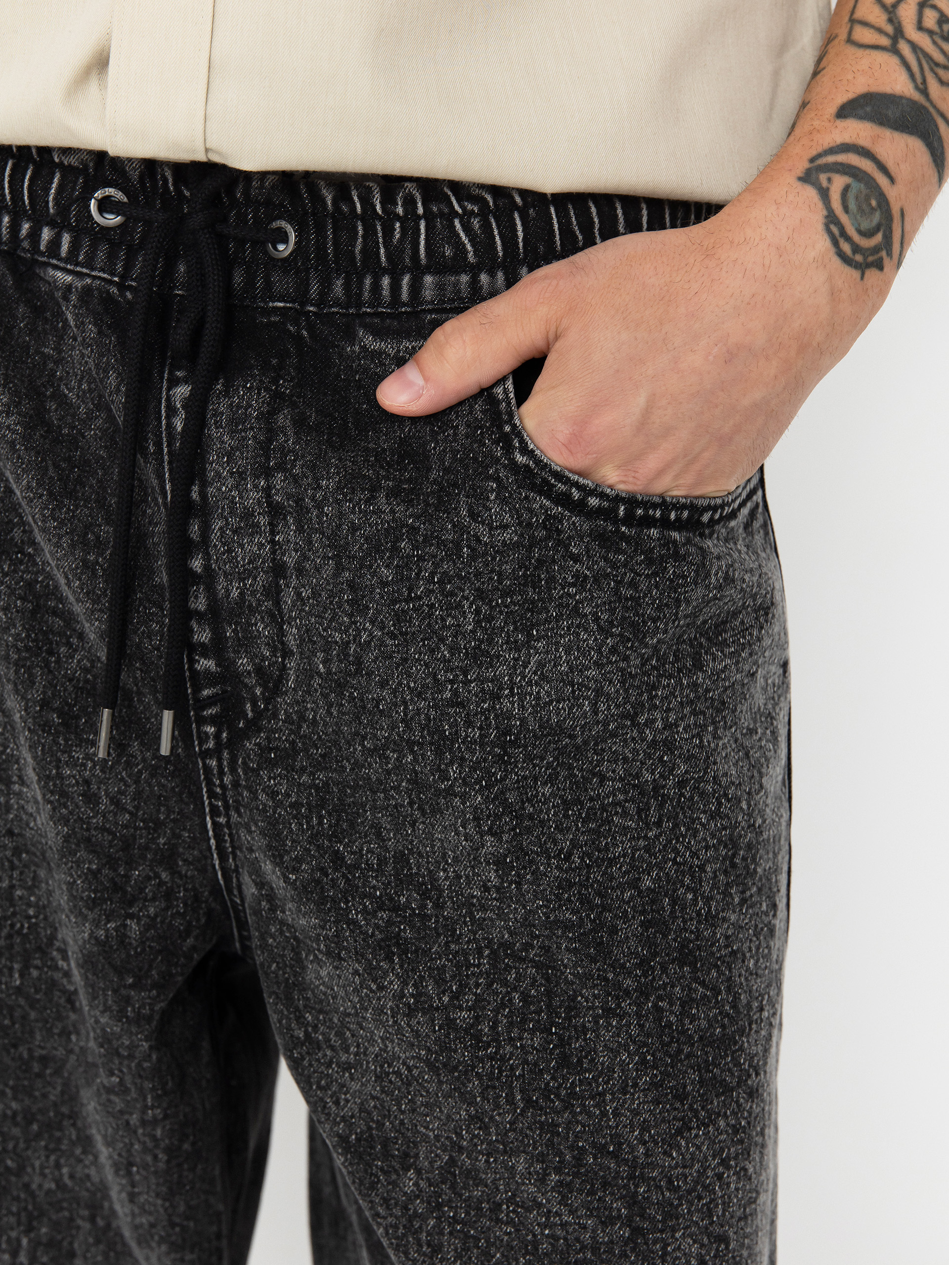 Pantaloni Volcom Freazy Loose Ew (light acid black)