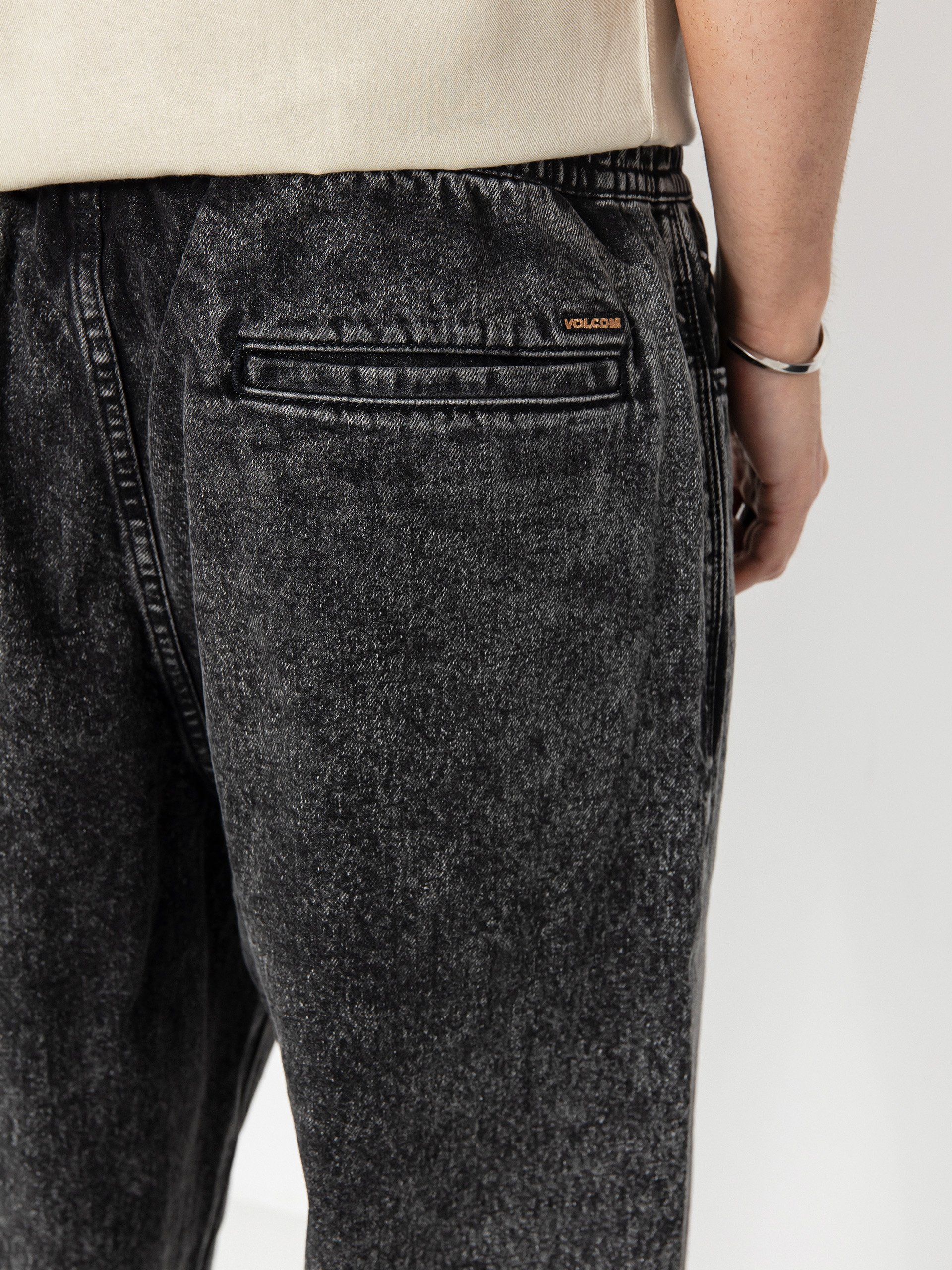 Pantaloni Volcom Freazy Loose Ew (light acid black)