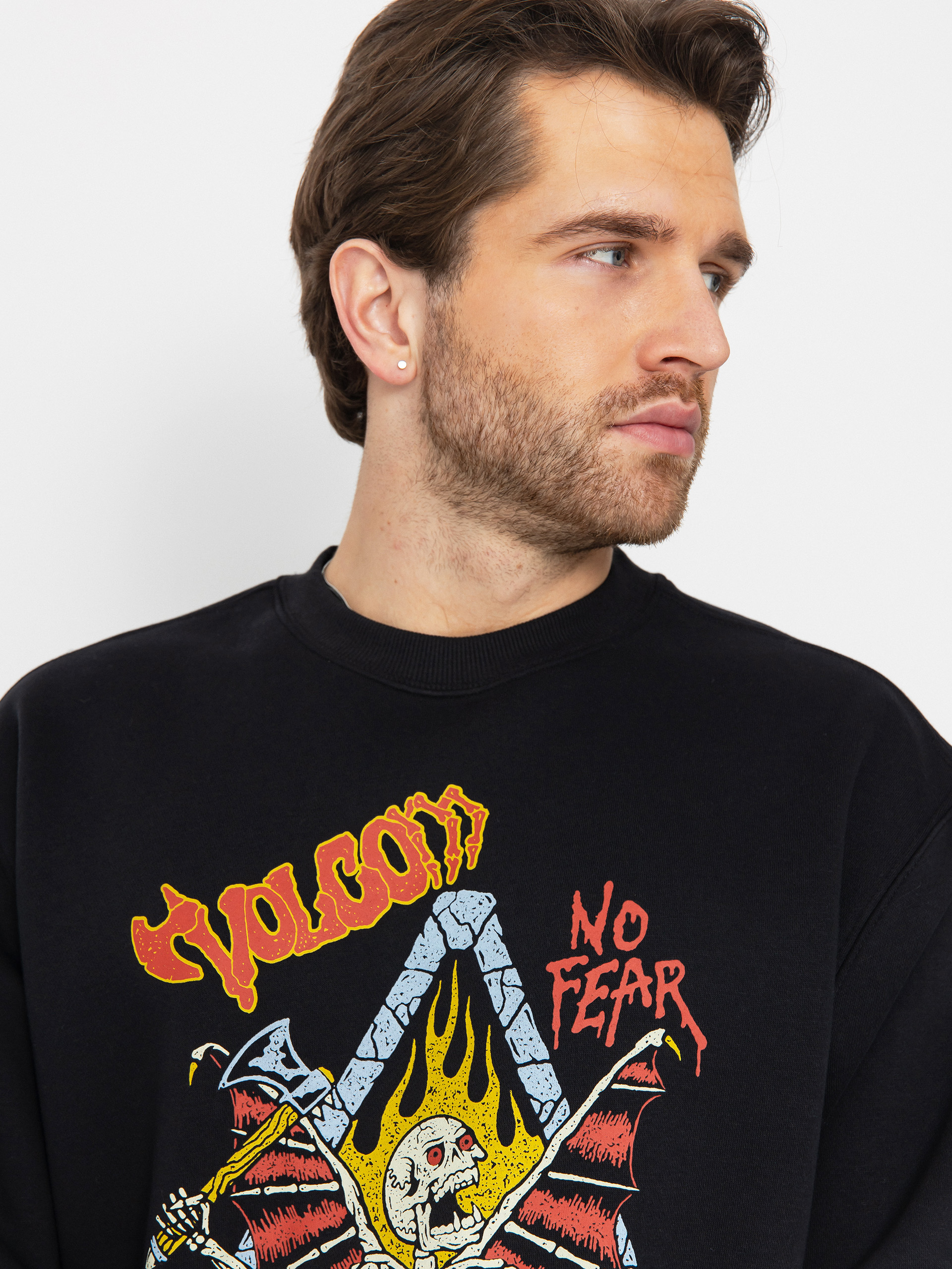Hanorac Volcom Noder Crew (black)