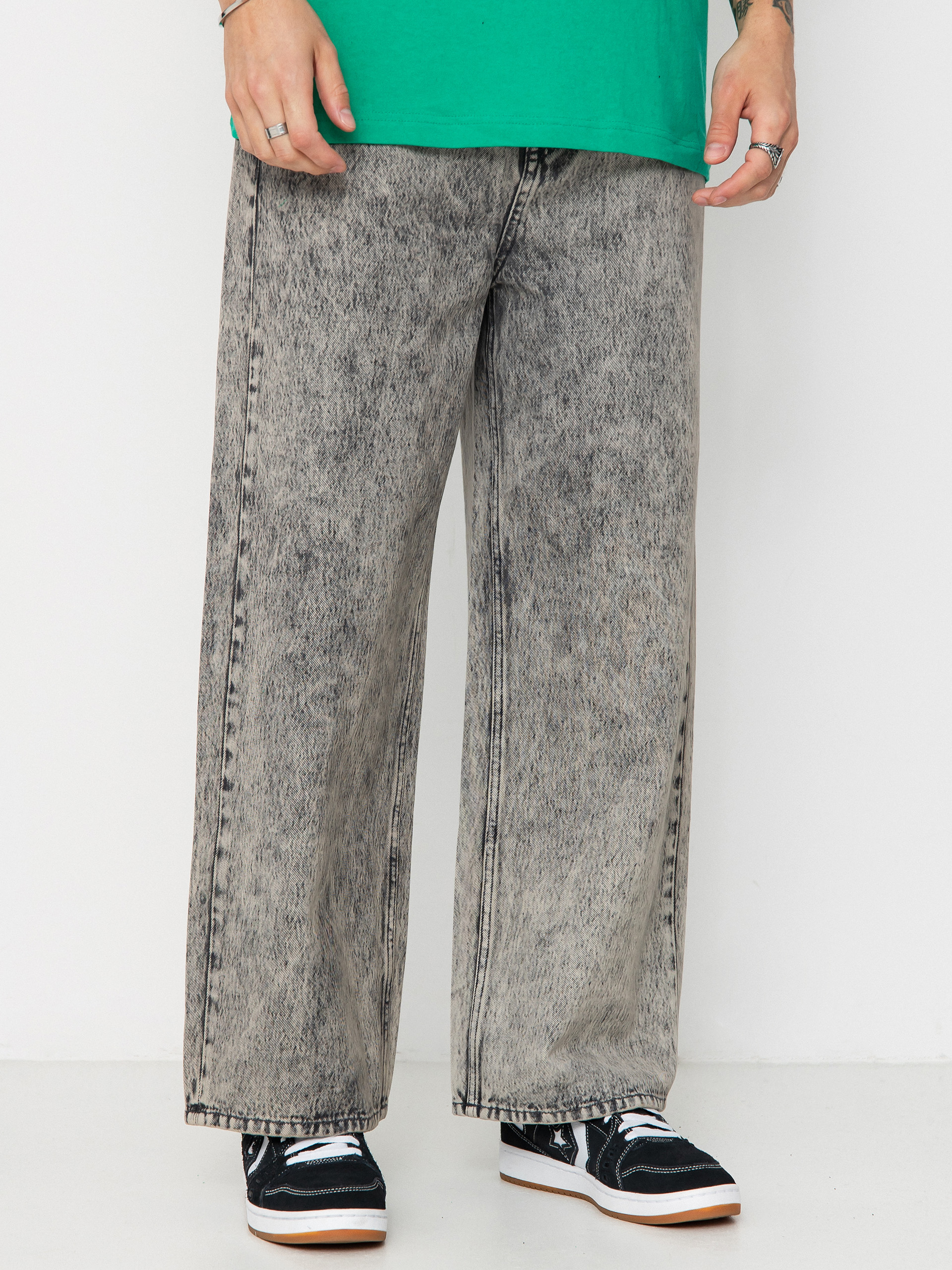 Pantaloni Volcom Beeggy Wmn (grey vintage)