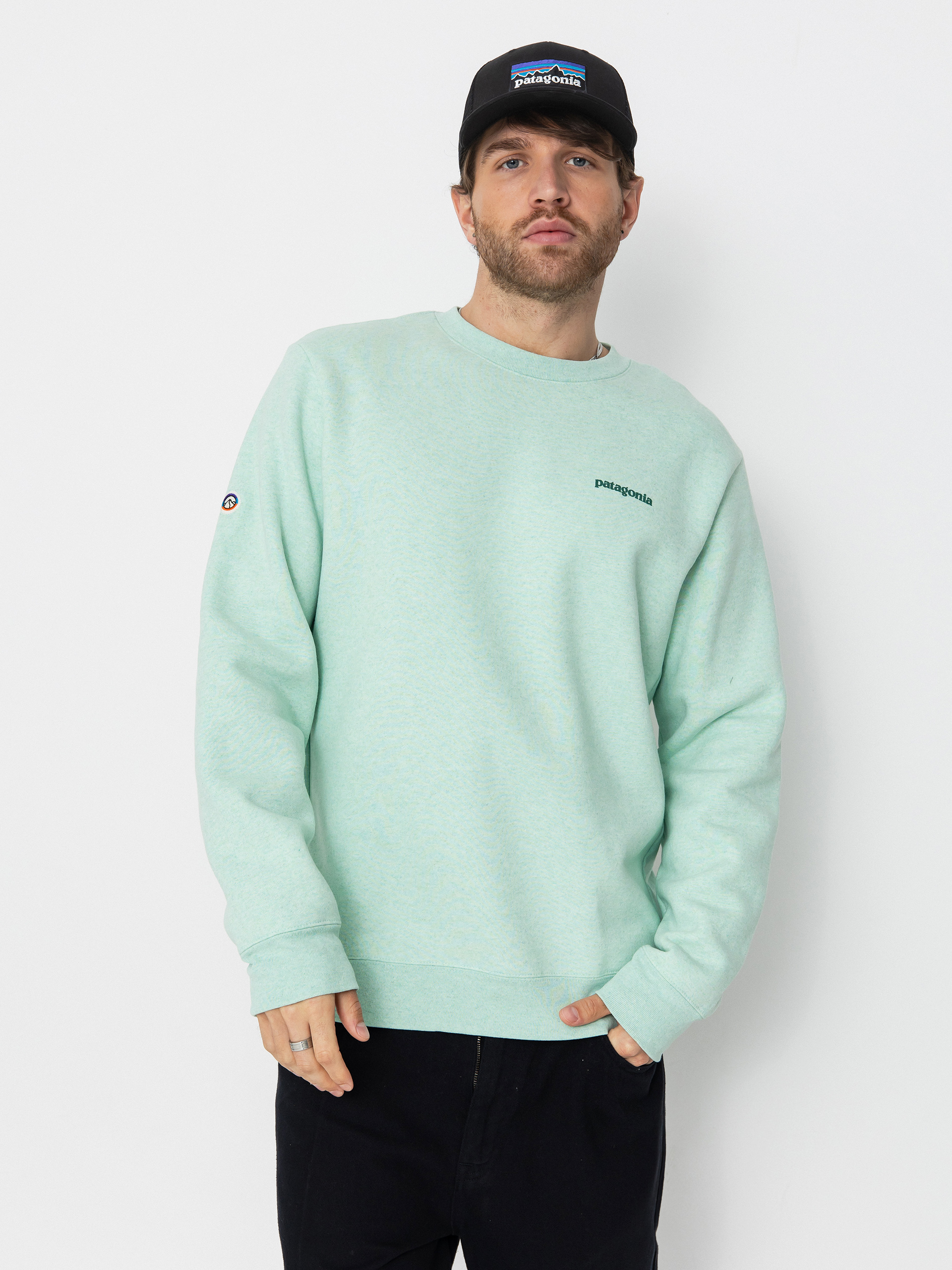 Hanorac Patagonia Fitz Roy Icon Uprisal (rinsed green)