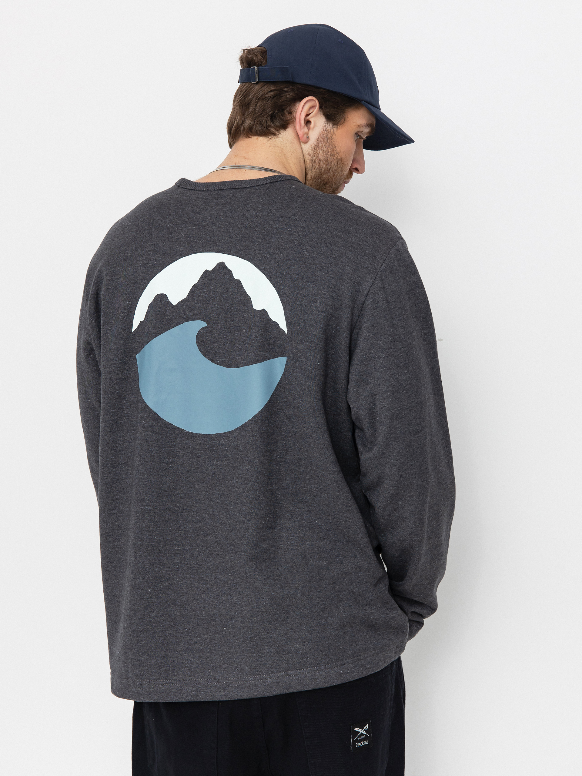 Hanorac Patagonia Lightweight Applied Imagination Wildrise (ink black)