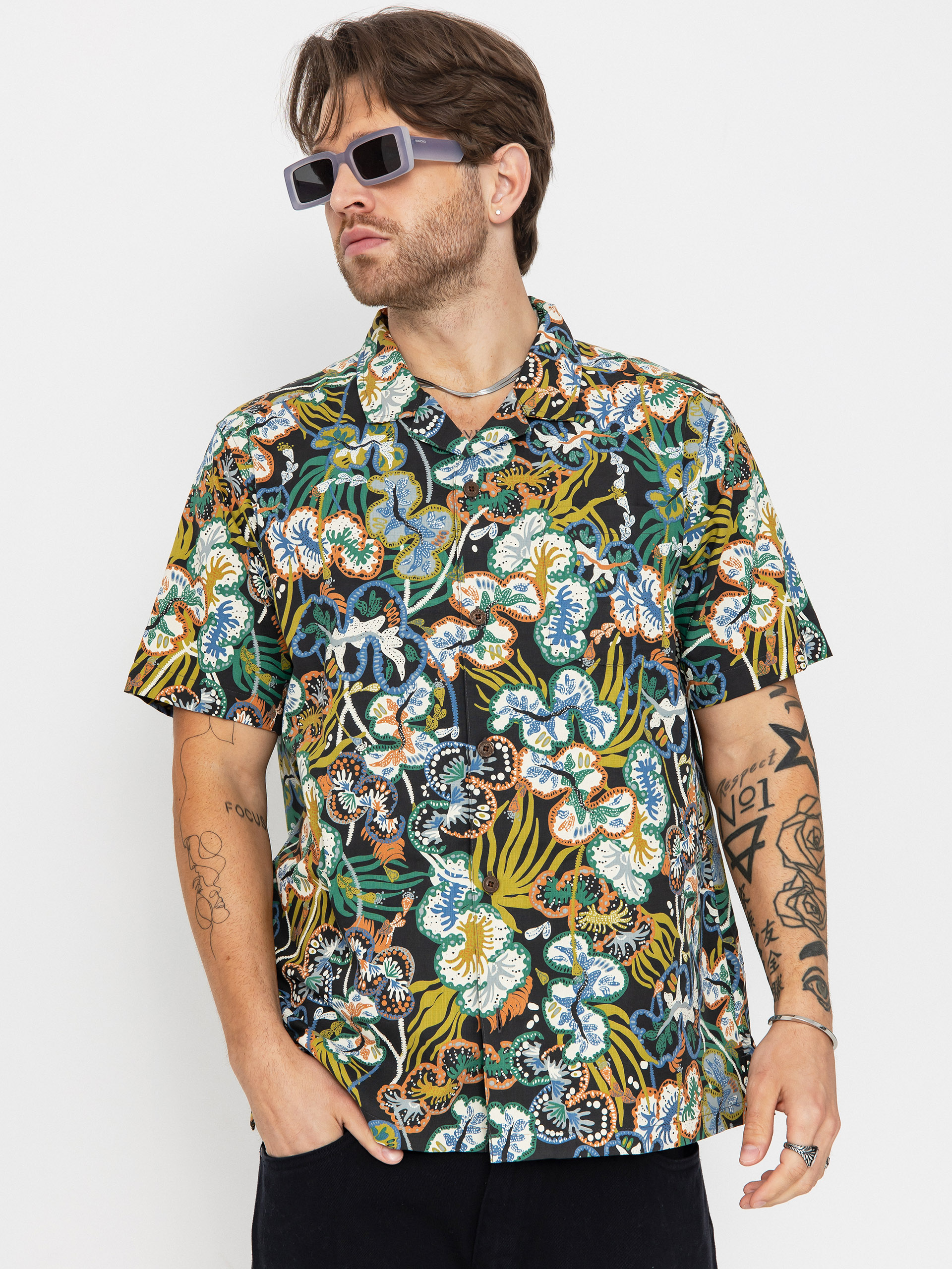 Cu0103mau0219u0103 Patagonia Tidal Threads Camp (undersea/ink black)