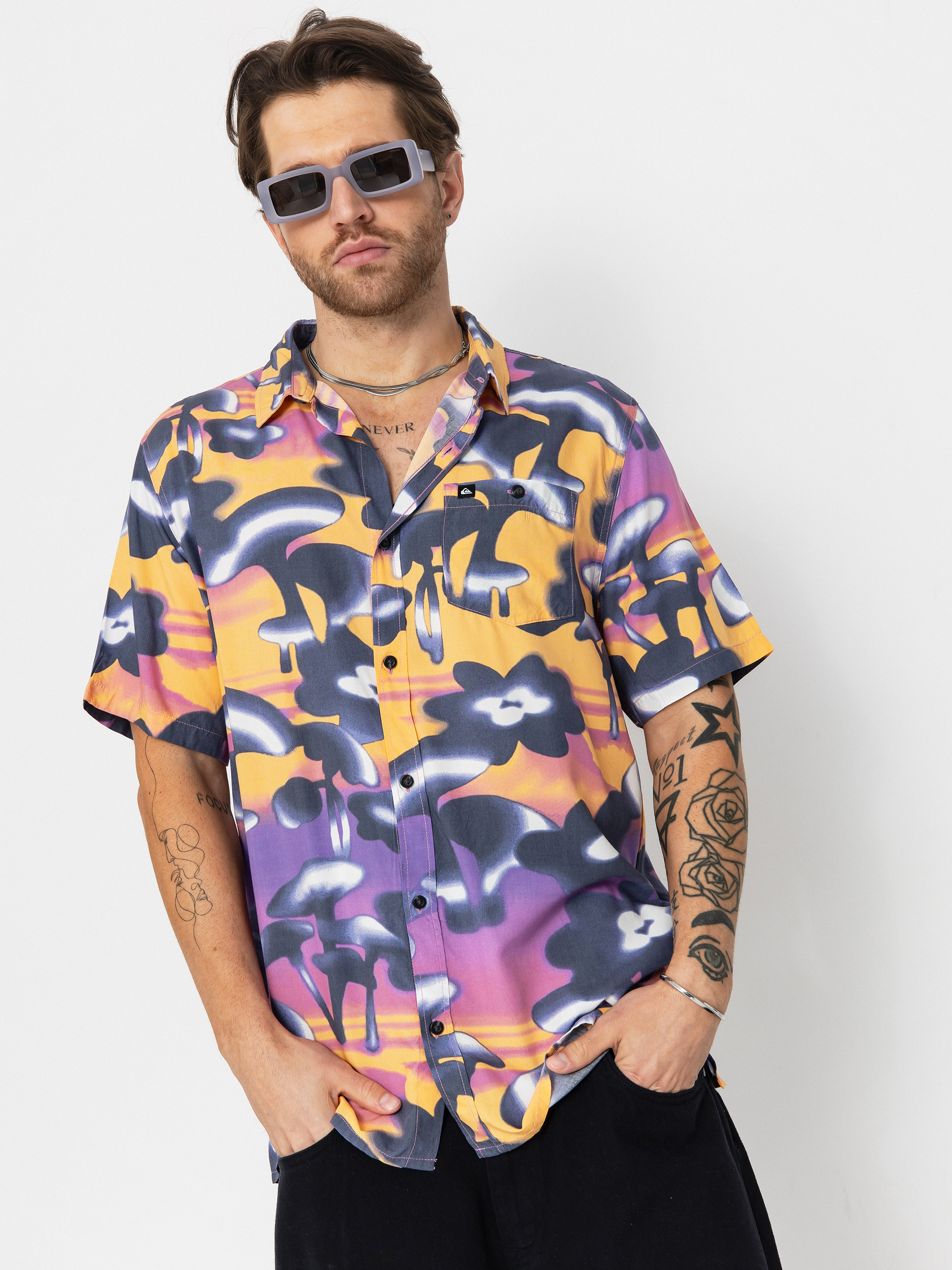 Cu0103mau0219u0103 Quiksilver Safe Paradise (vintage violet biophilia)