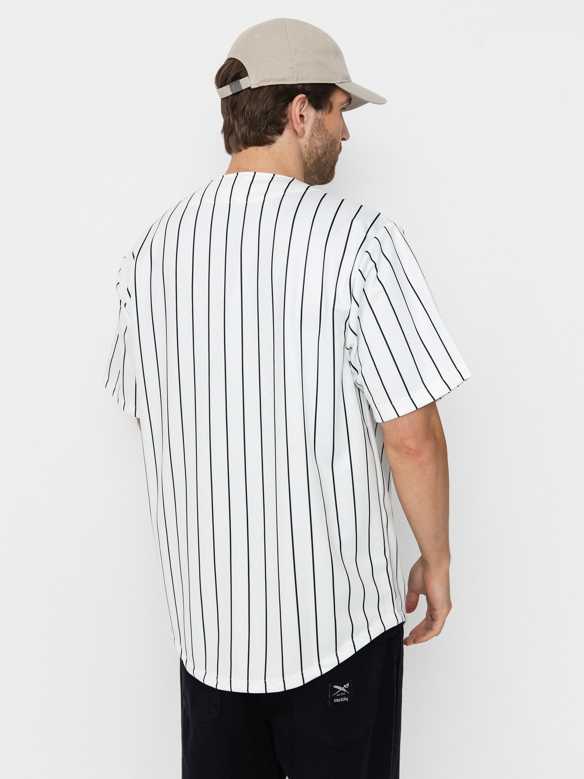 Tricou DC Slugger Jersey (white pinstripe)