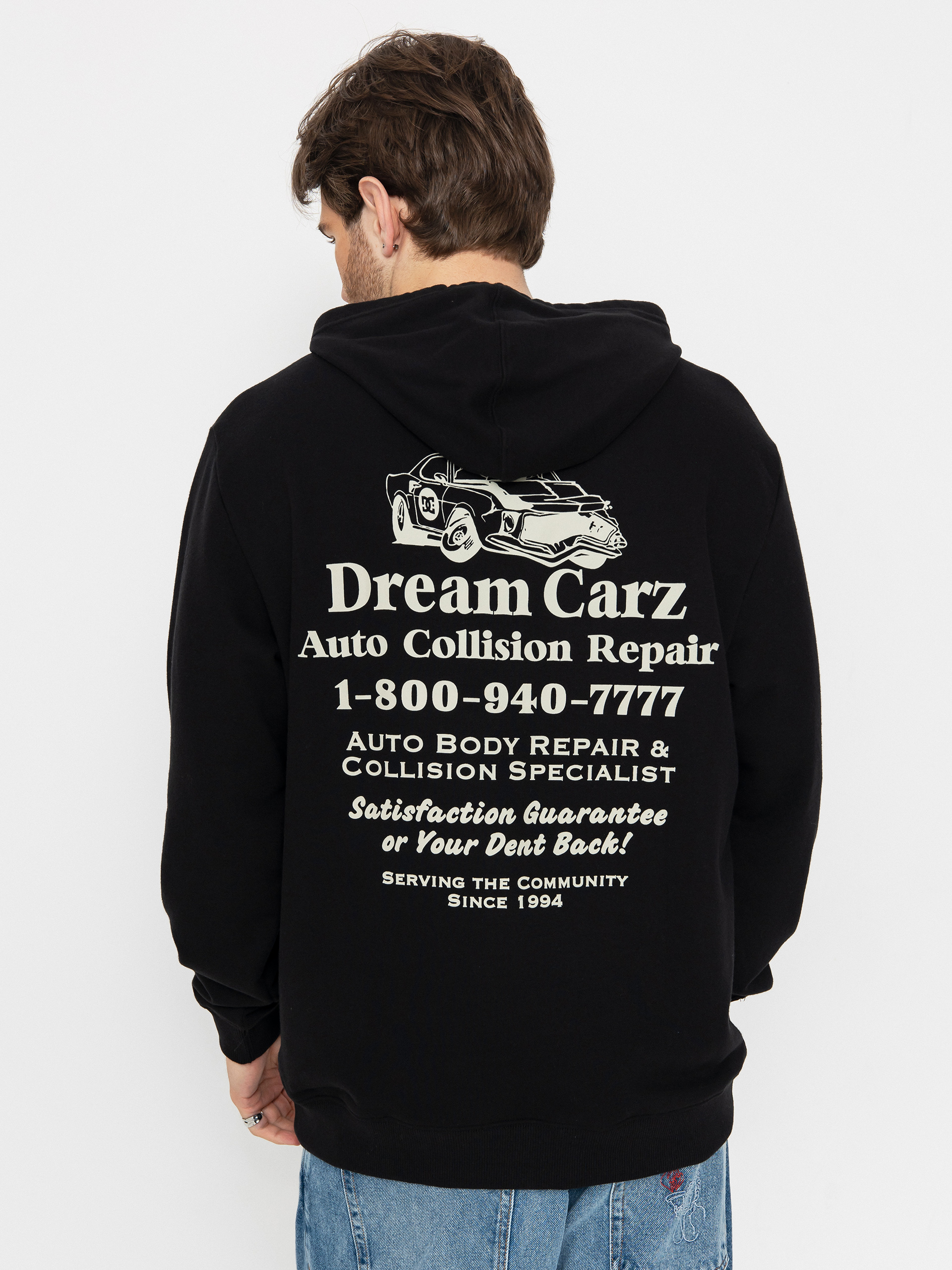 Hanorac cu glugă DC Fix Up HD (black)