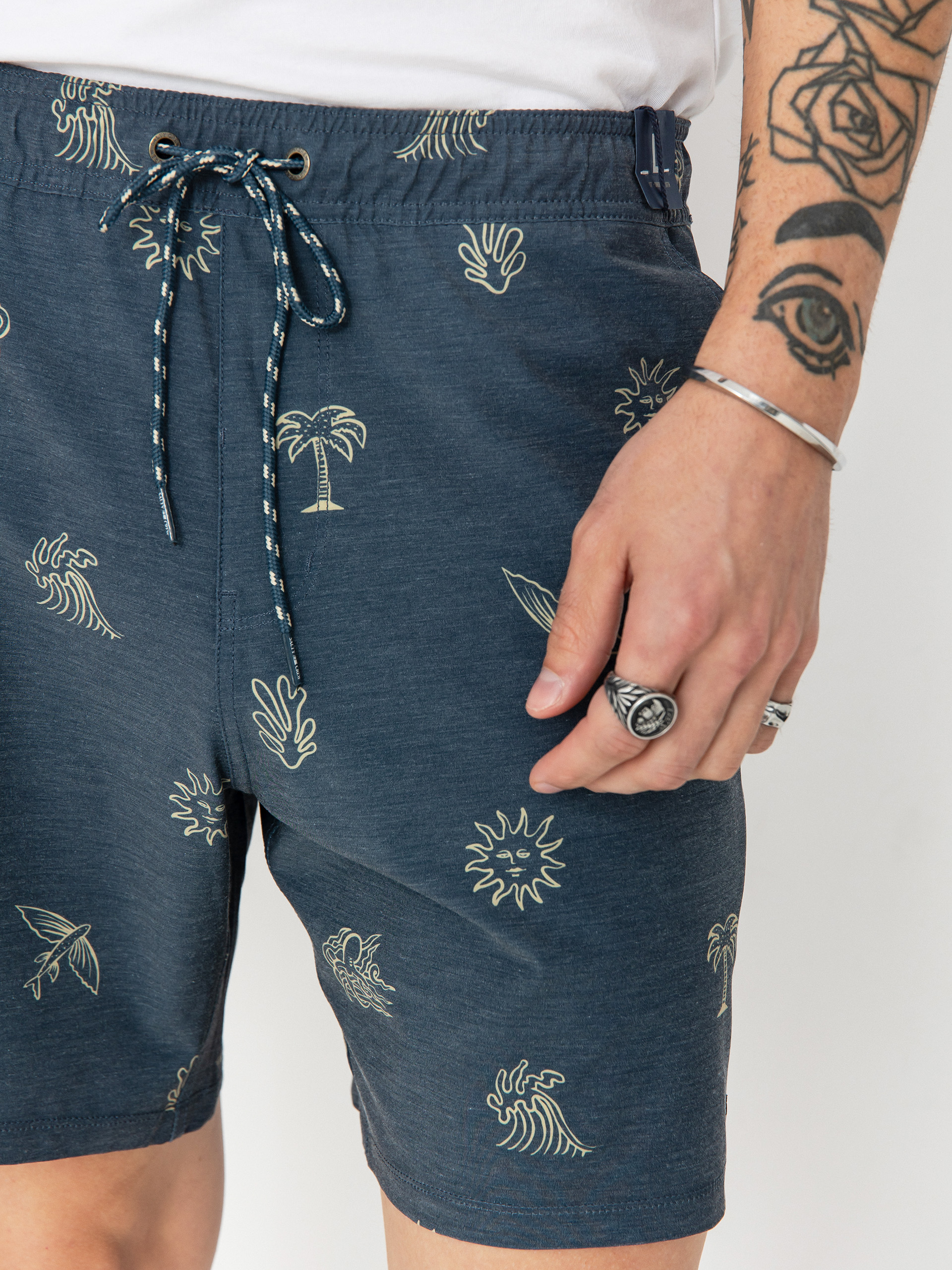 Pantaloni scurți Salty Crew Good Vibes Volley (navy)