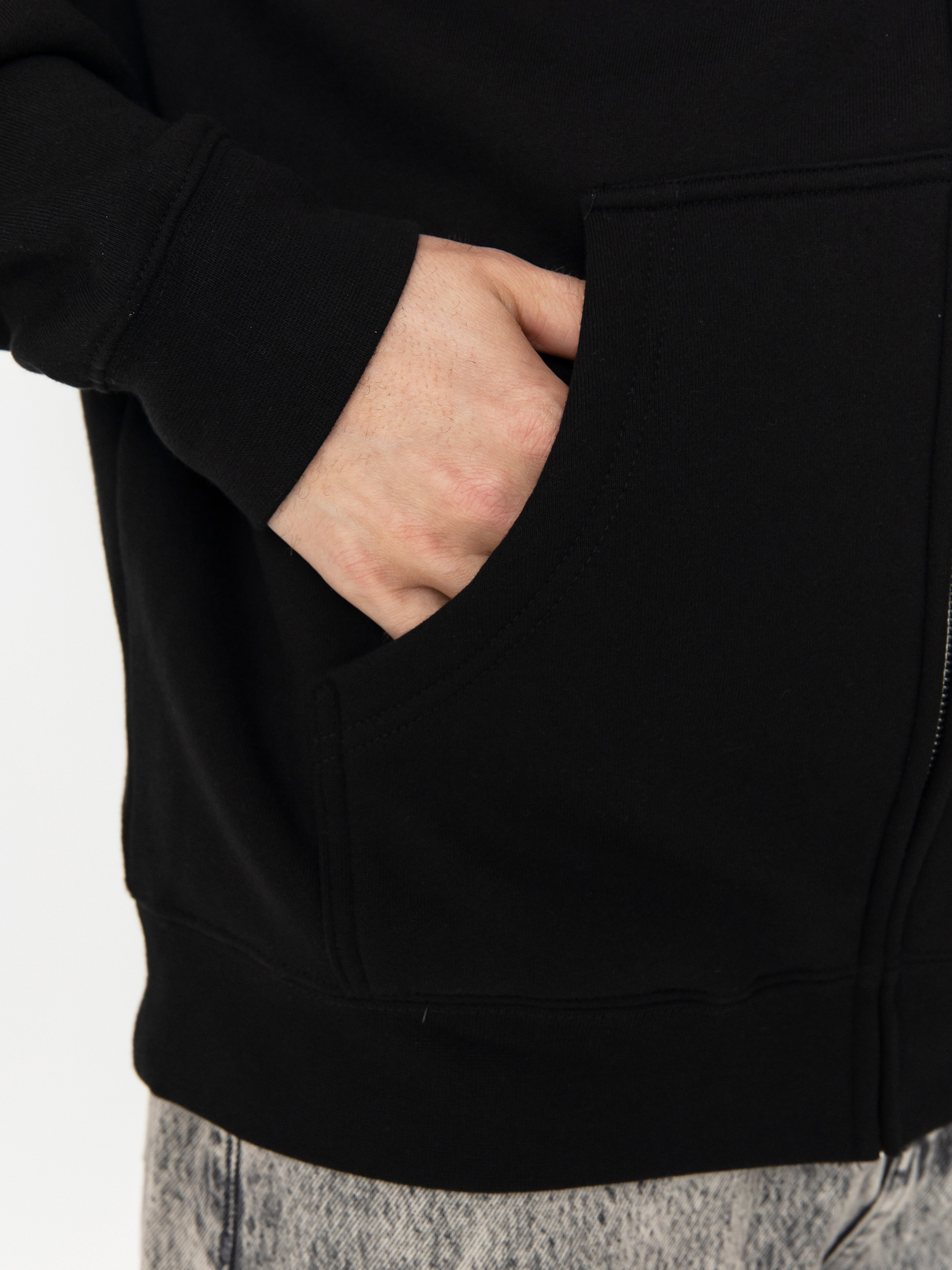 Hanorac cu glugă Krooked Necroshmoo ZHD (black/cream yellow & orange prints)