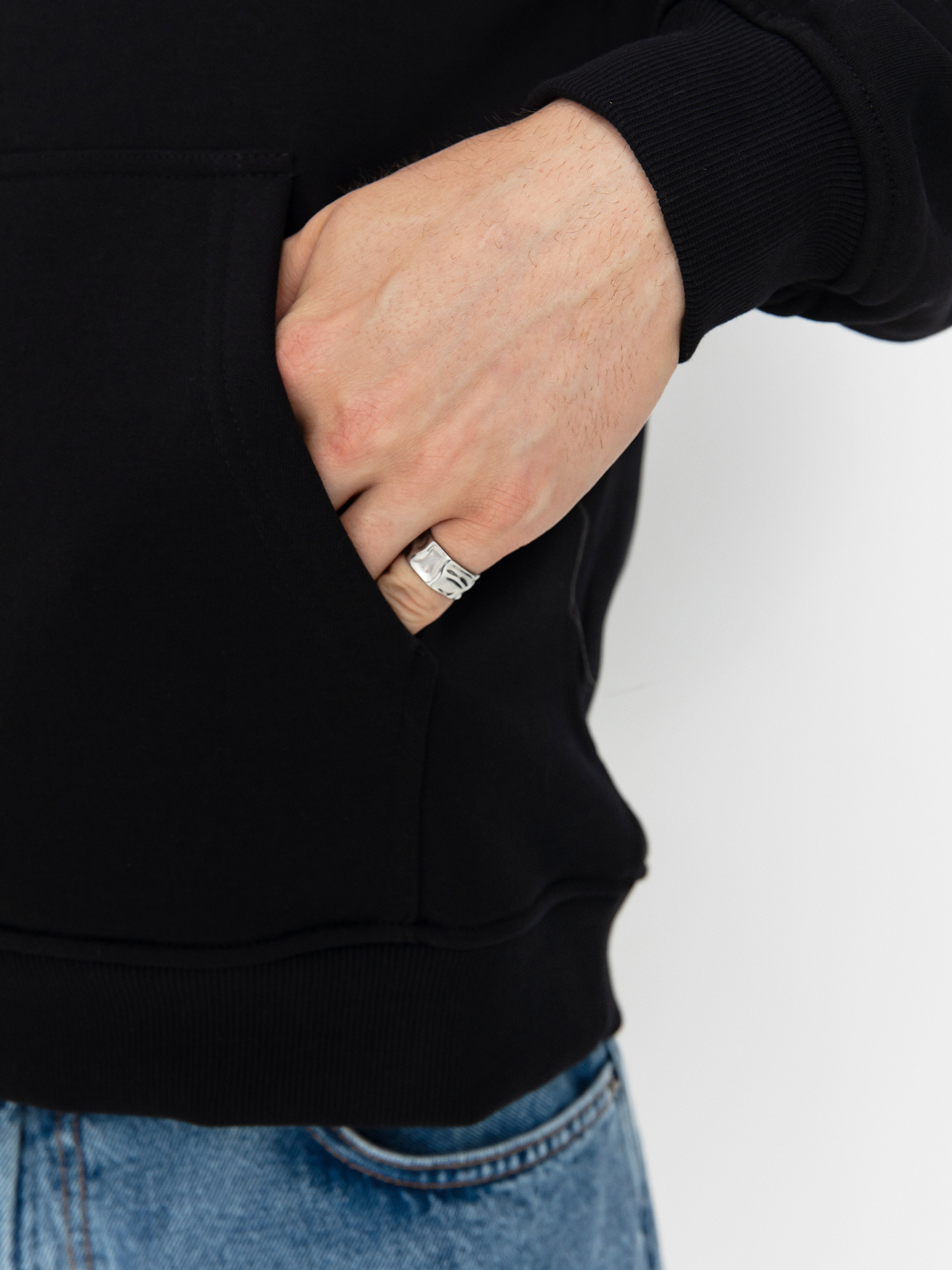 Hanorac cu glugă Palto Explore HD (black)