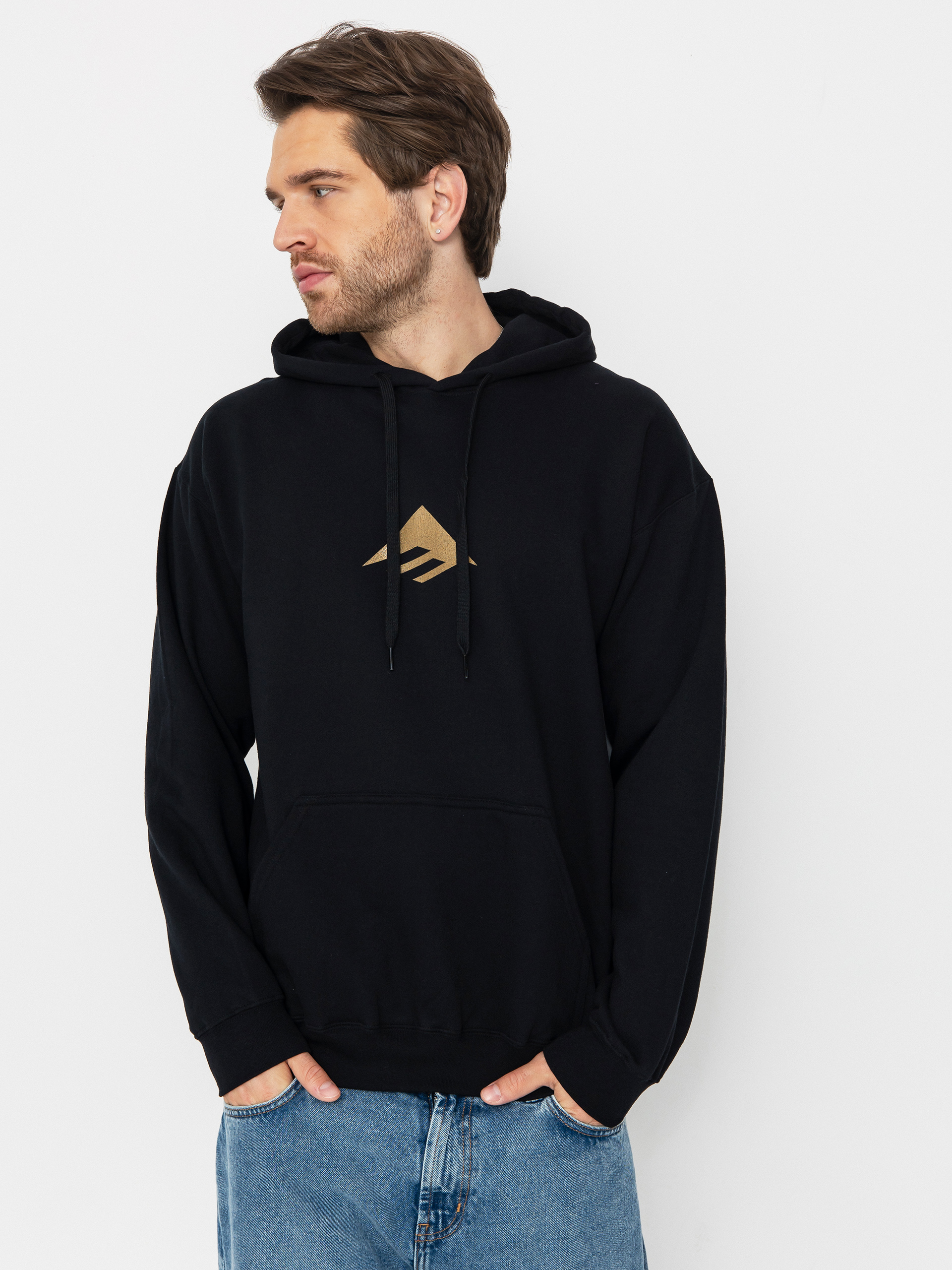 Hanorac cu glugă Emerica Triangle HD (black)