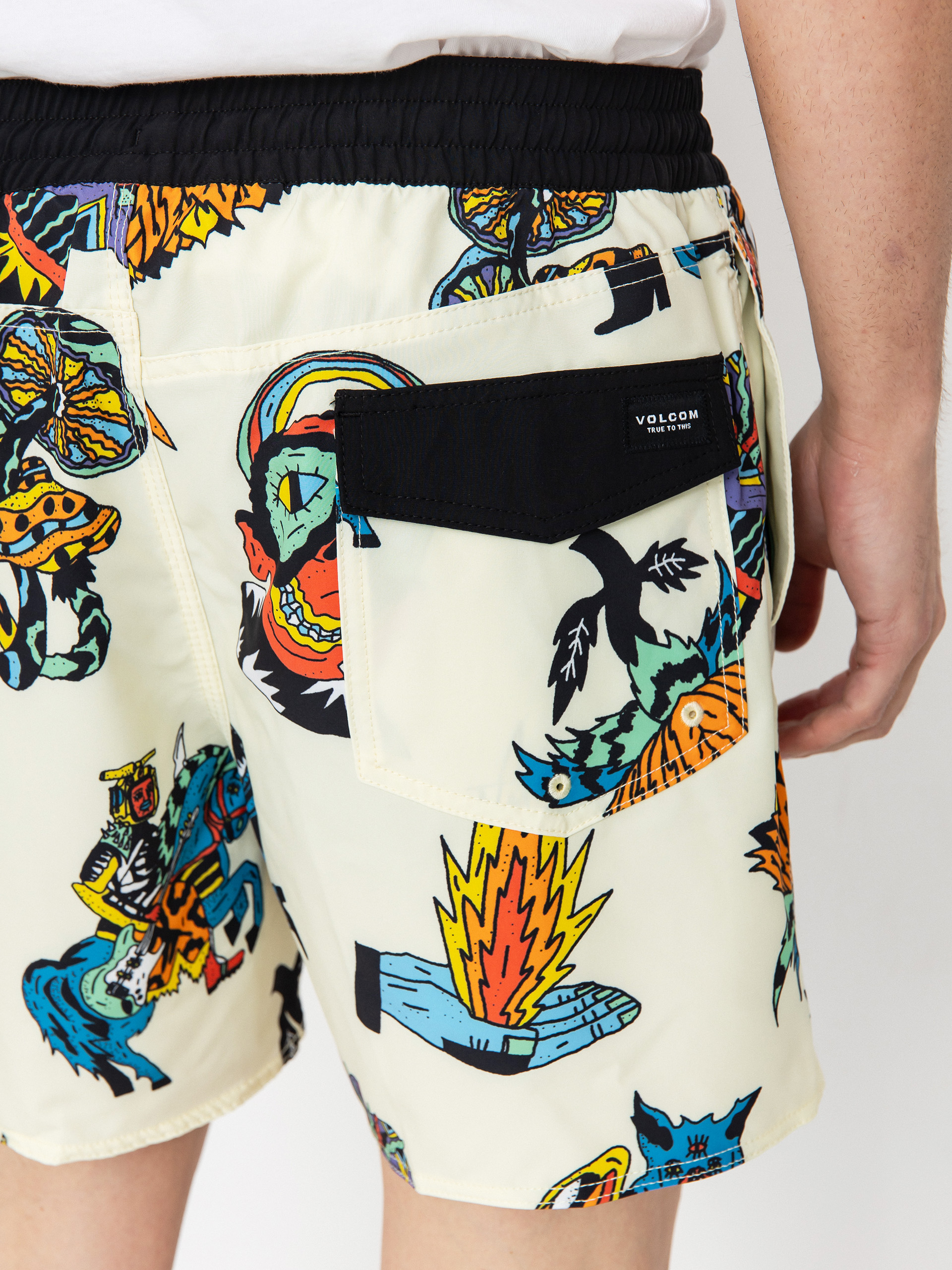 Pantaloni scurți Volcom Fa Bob Mollema Trunk 16 (light beige)