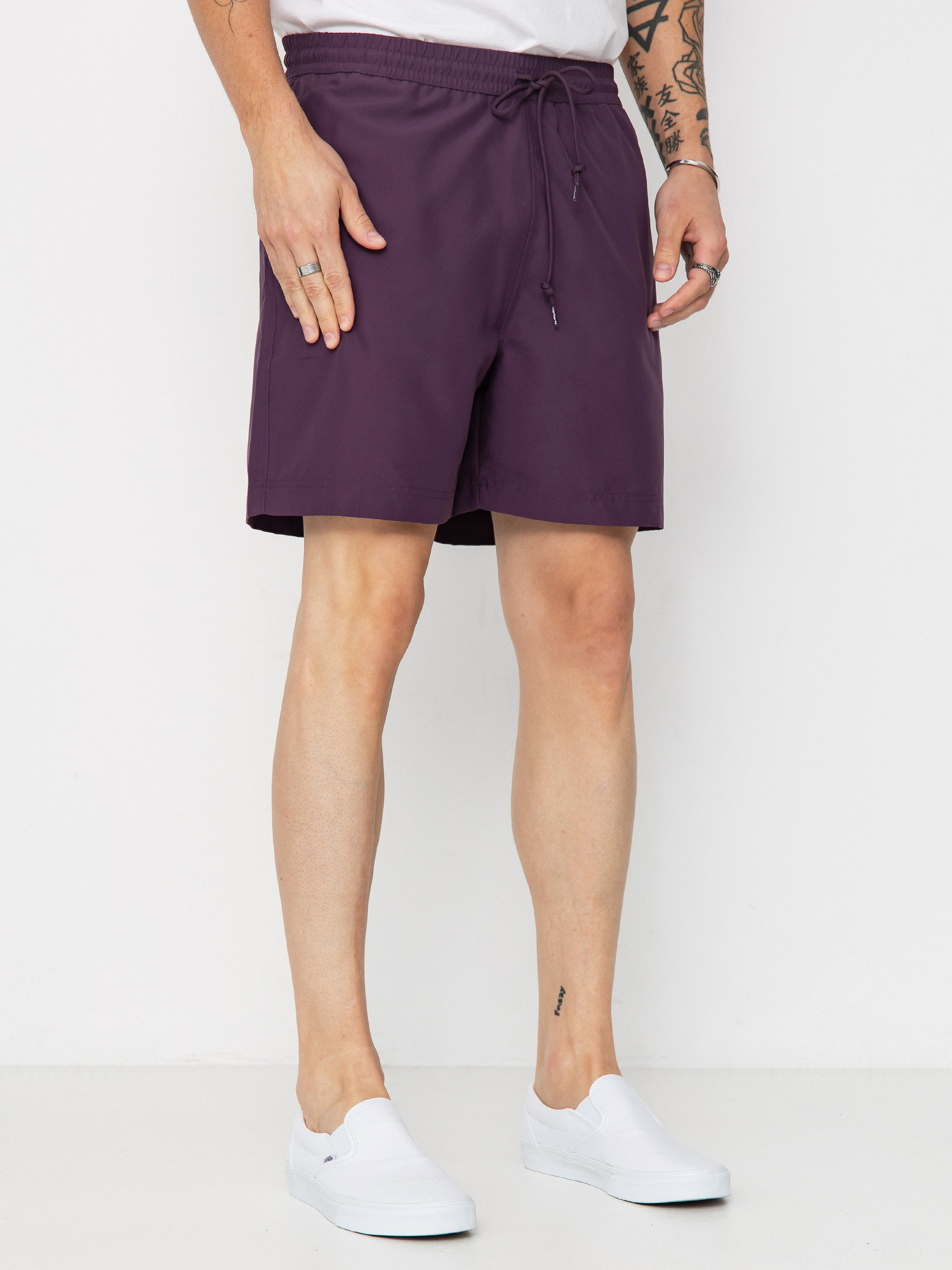 Pantaloni scurți Carhartt WIP Chase Swim (huckleberry/gold)