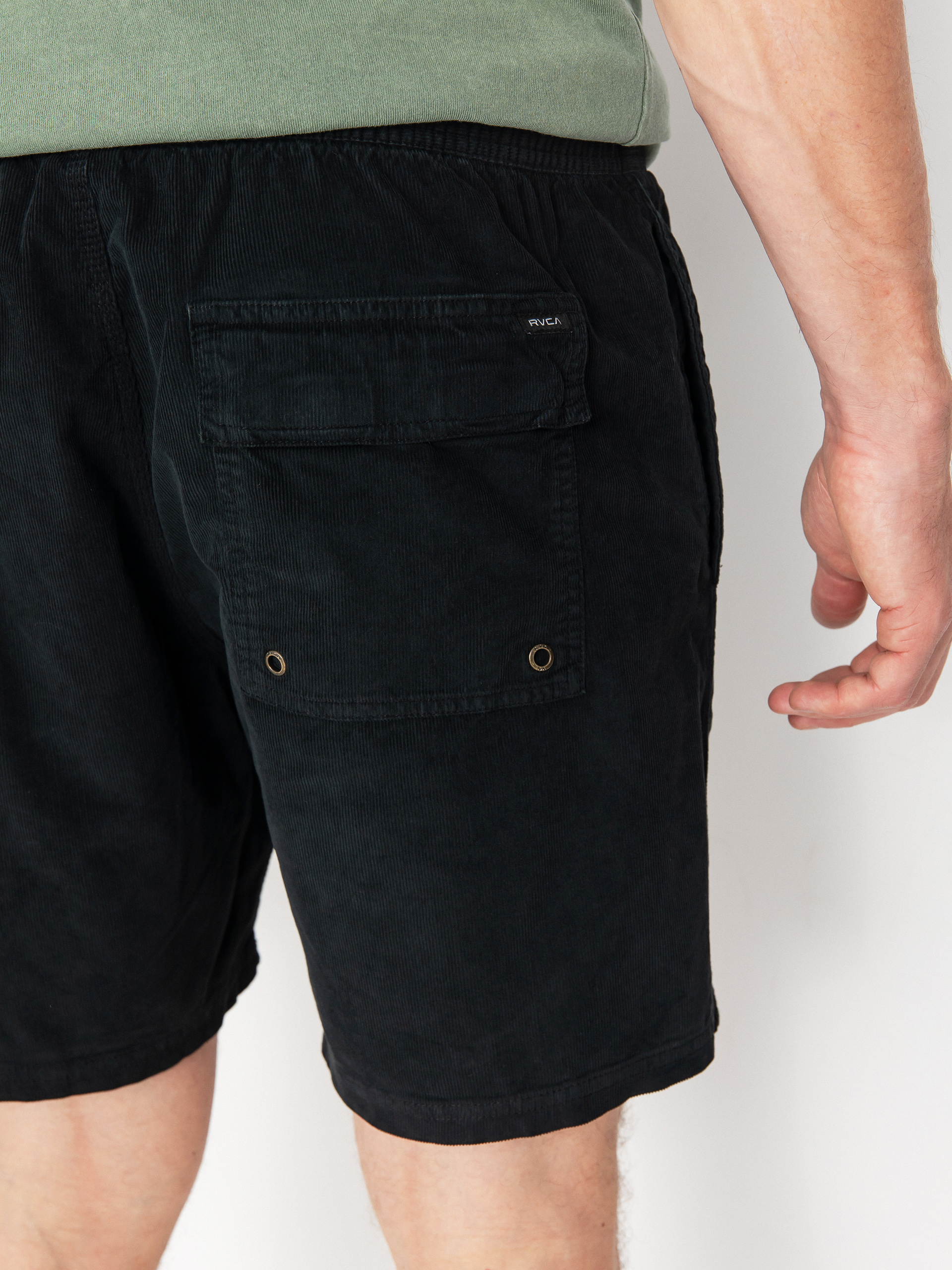 Pantaloni scurți RVCA Escape Elastic Cord II (black)