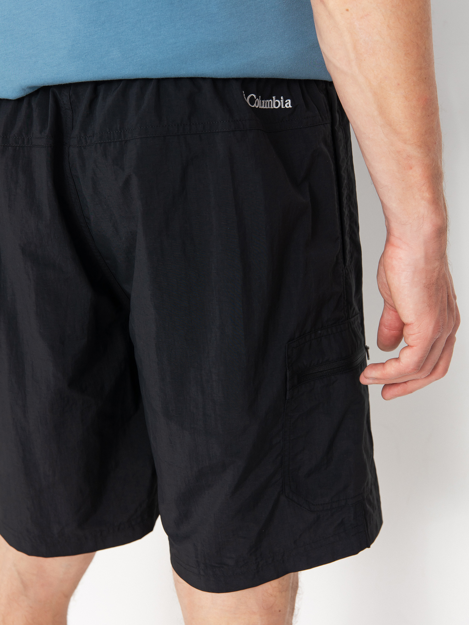 Pantaloni scurți Columbia Mountaindale Cargo (black)