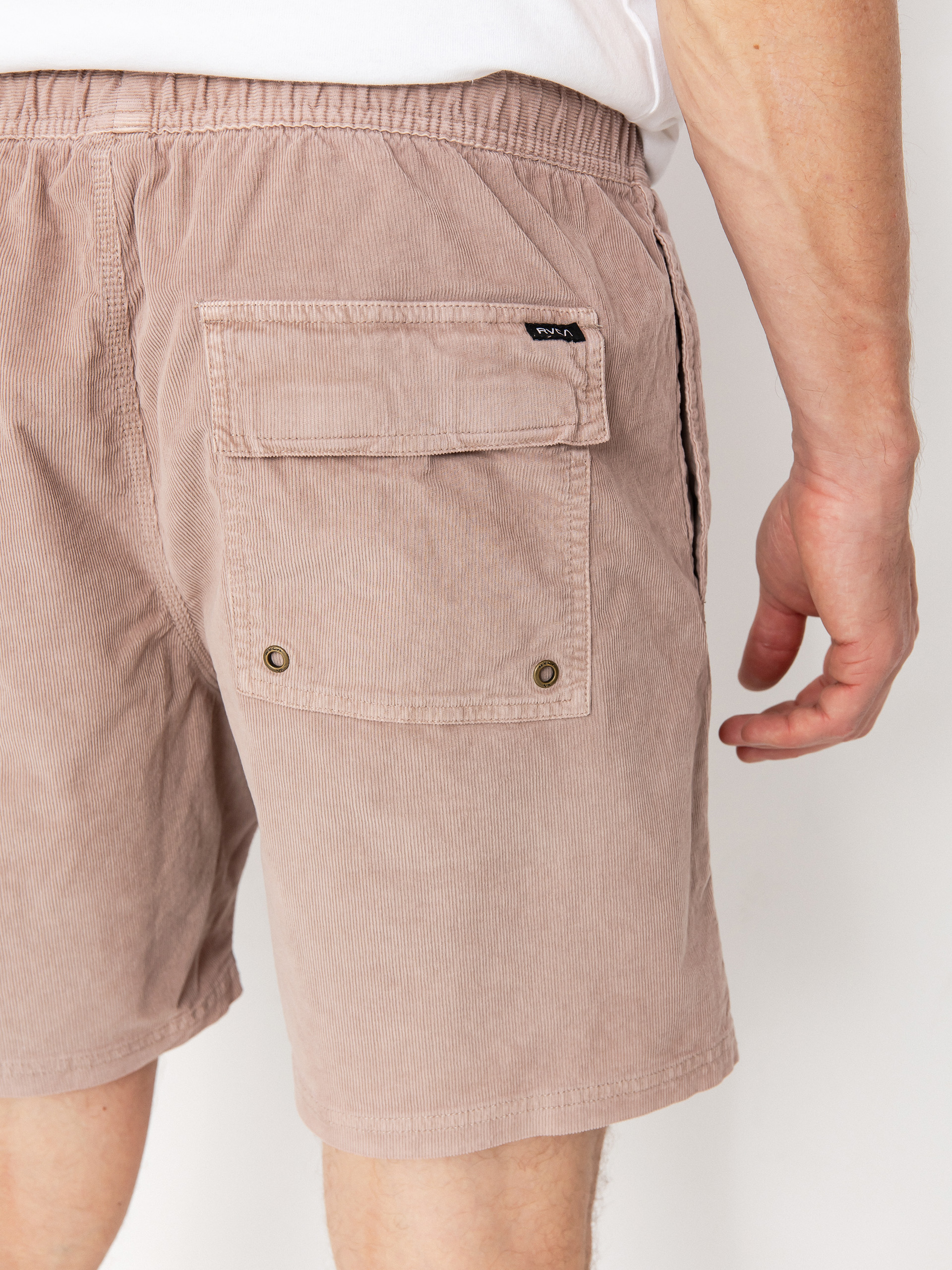 Pantaloni scurți RVCA Escape Elastic Cord II (pale mauve)