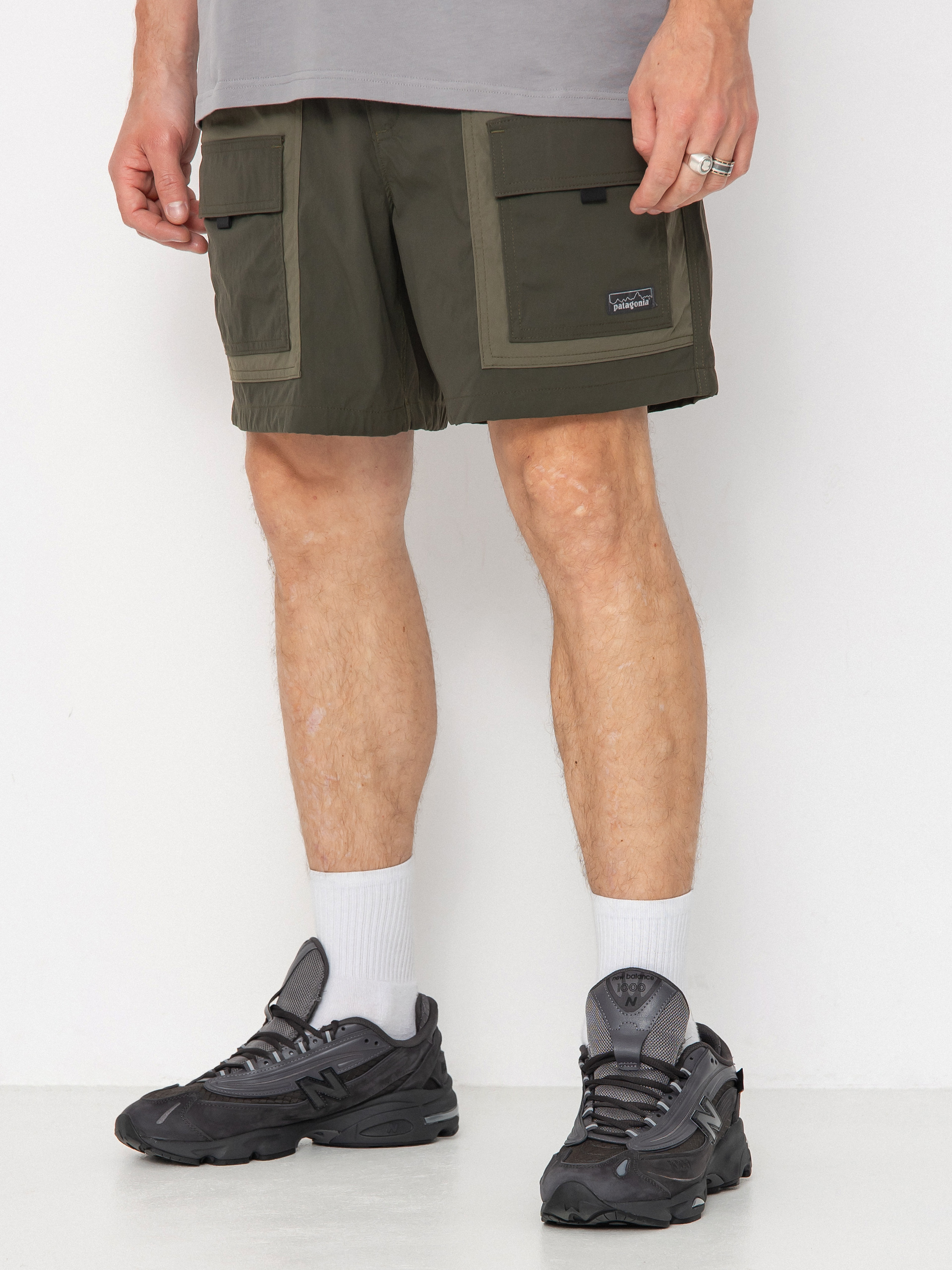 Pantaloni scurți Patagonia Outdoor Everyday 6in (pine needle green)