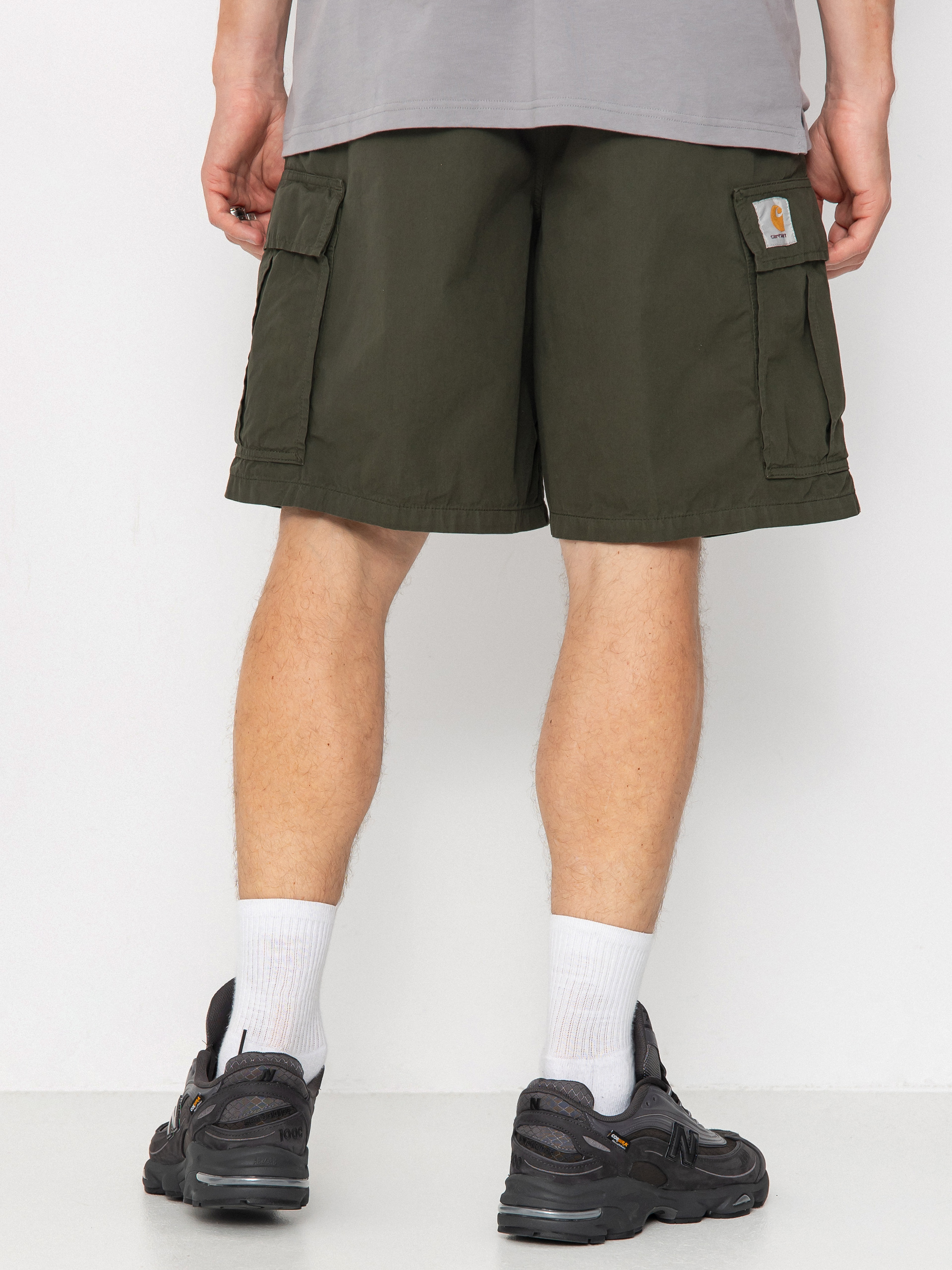 Pantaloni scurți Carhartt WIP Cole Cargo (opuntia/garment dyed)