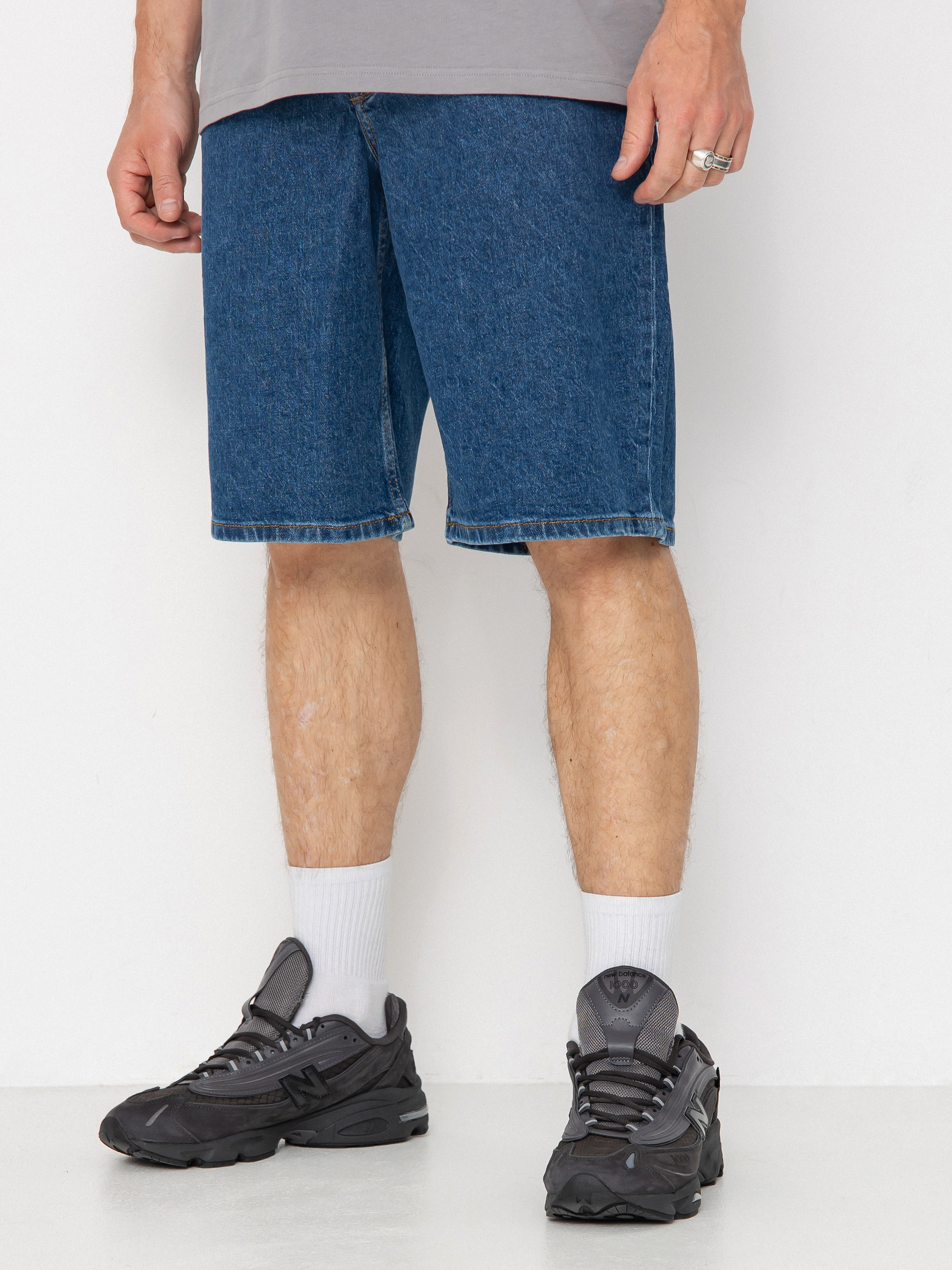 Pantaloni scurți Homeboy X Tra Baggy (washed blue)