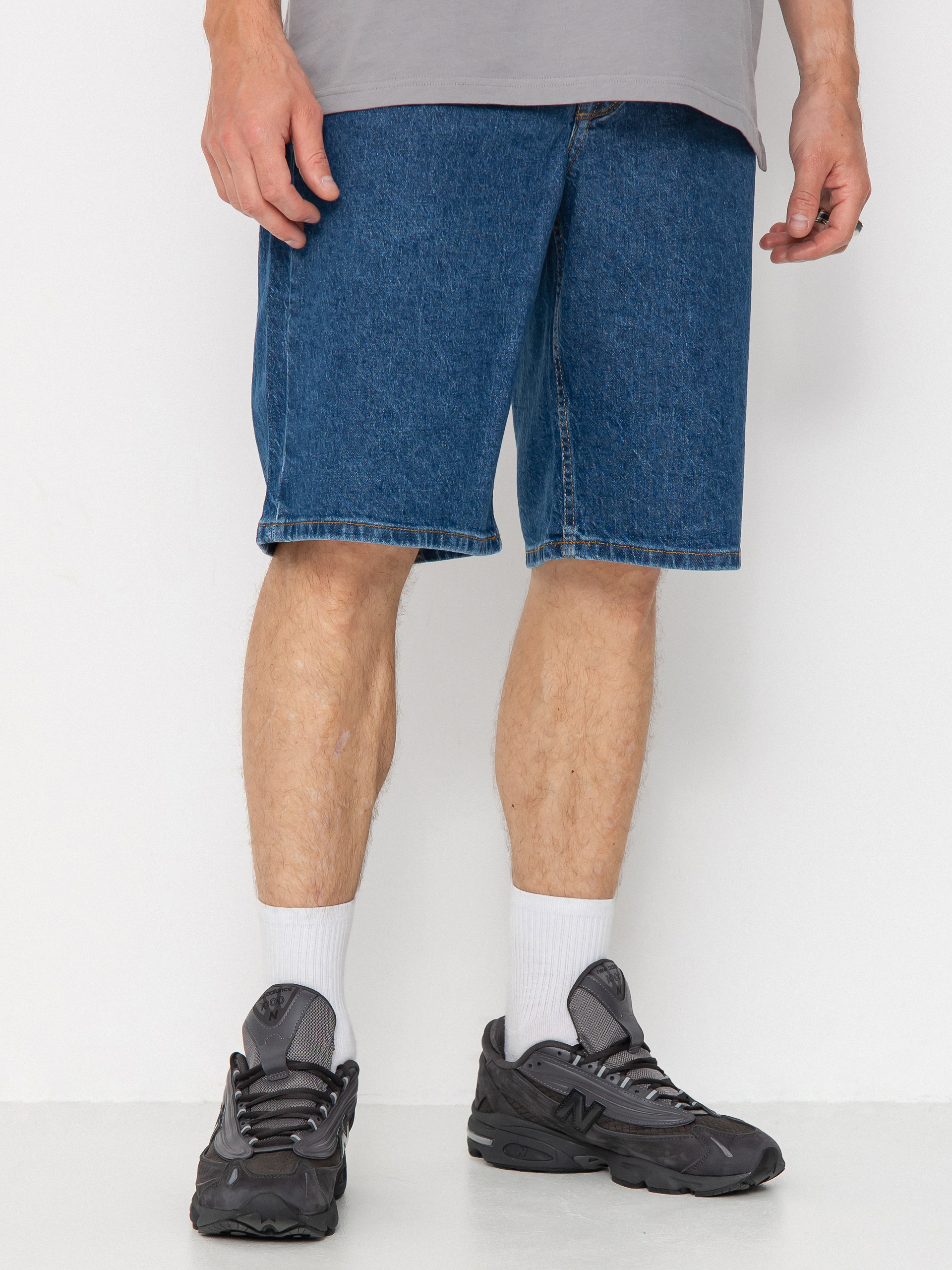 Pantaloni scurți Homeboy X Tra Baggy (washed blue)
