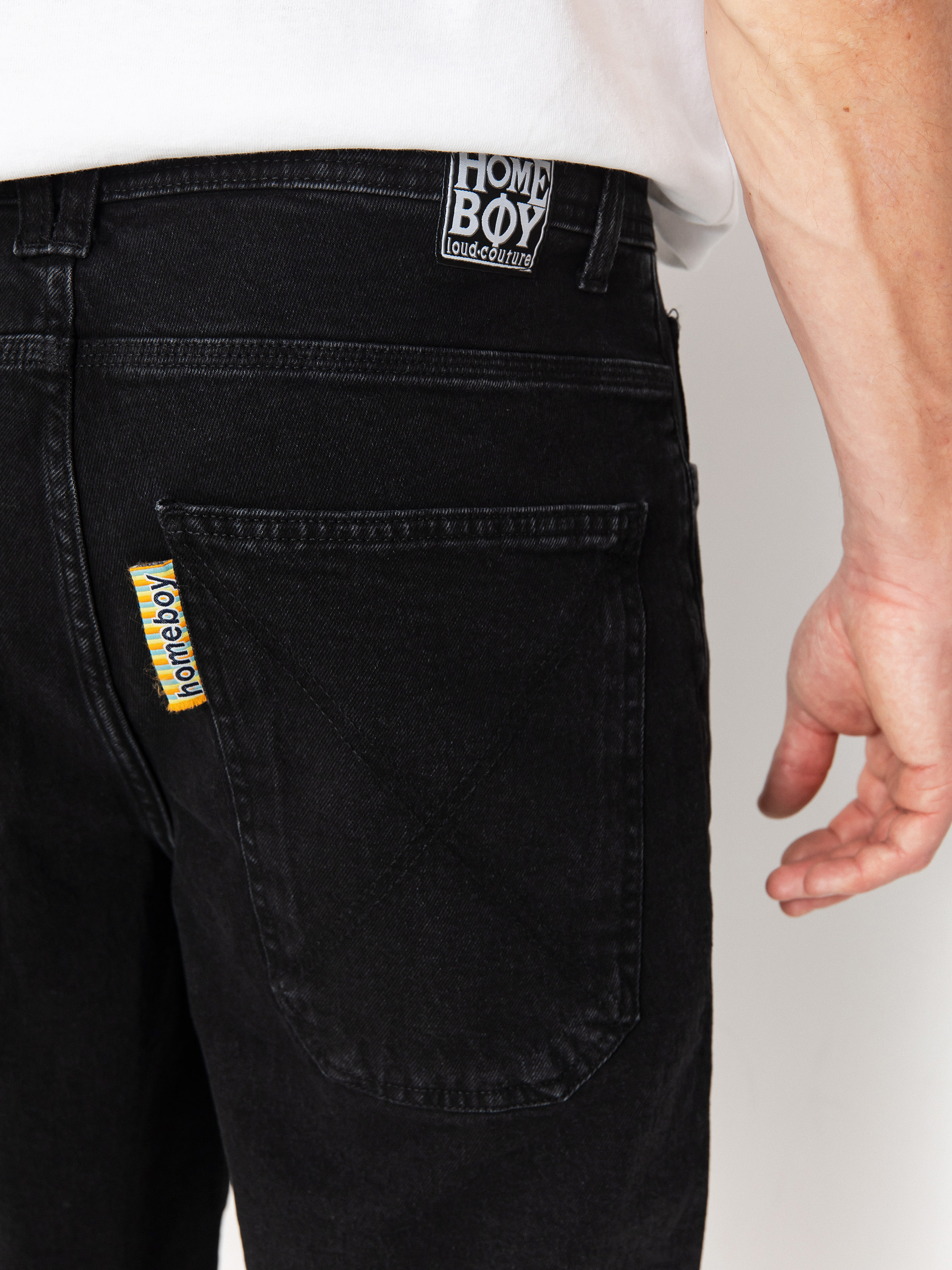 Pantaloni scurți Homeboy X Tra Baggy (washed black)