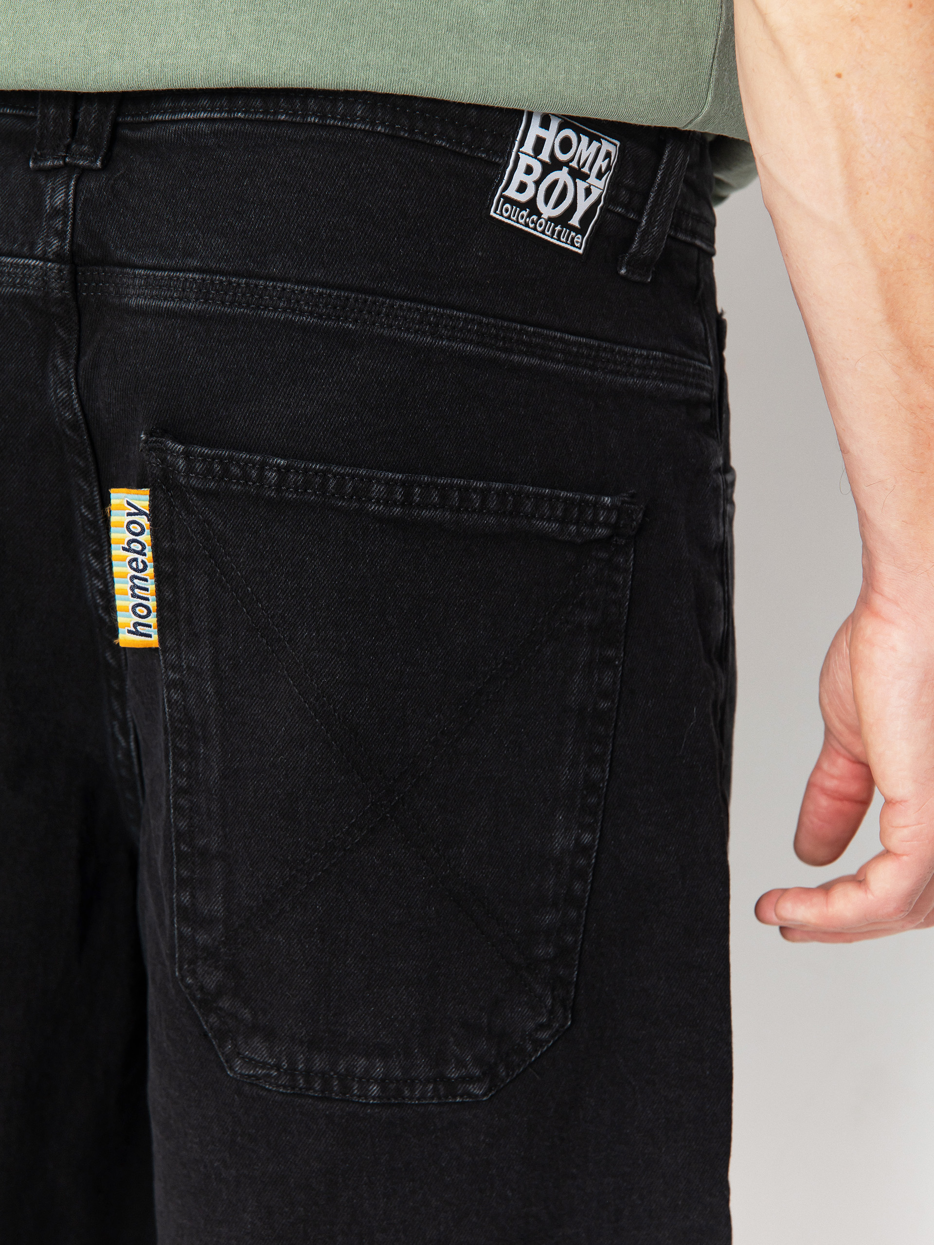 Pantaloni scurți Homeboy X Tra Monster (washed black)