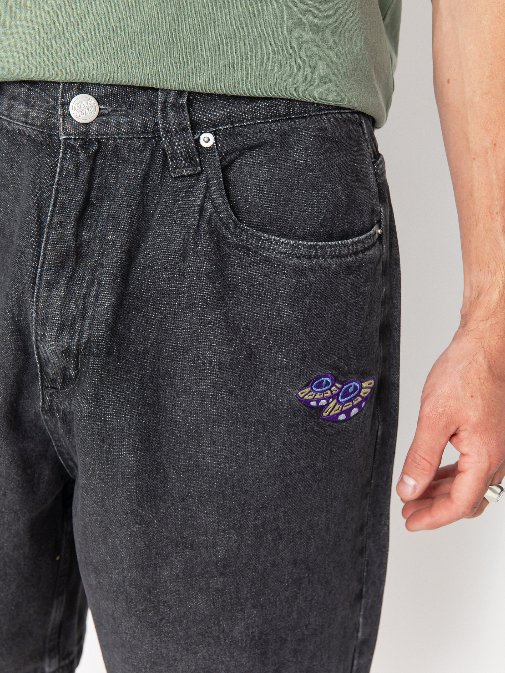 Pantaloni scurți Santa Cruz Winkowski UFO Big (grey)