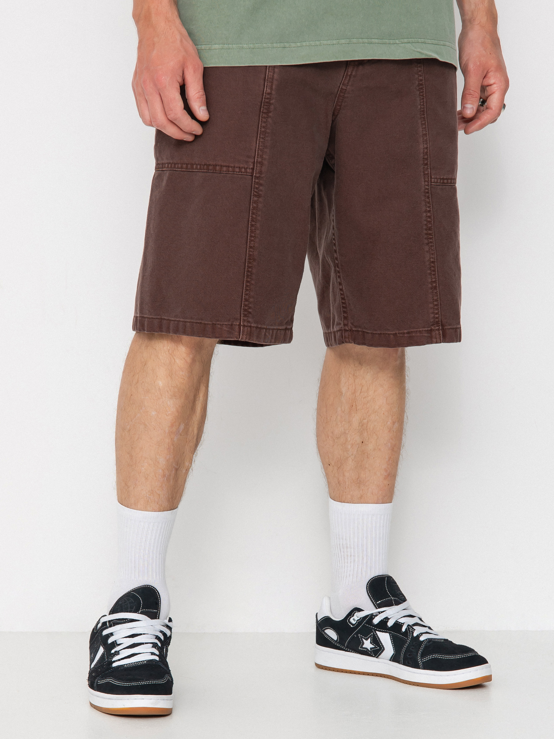 Pantaloni scurți Polar Skate Jiro (brownstone)