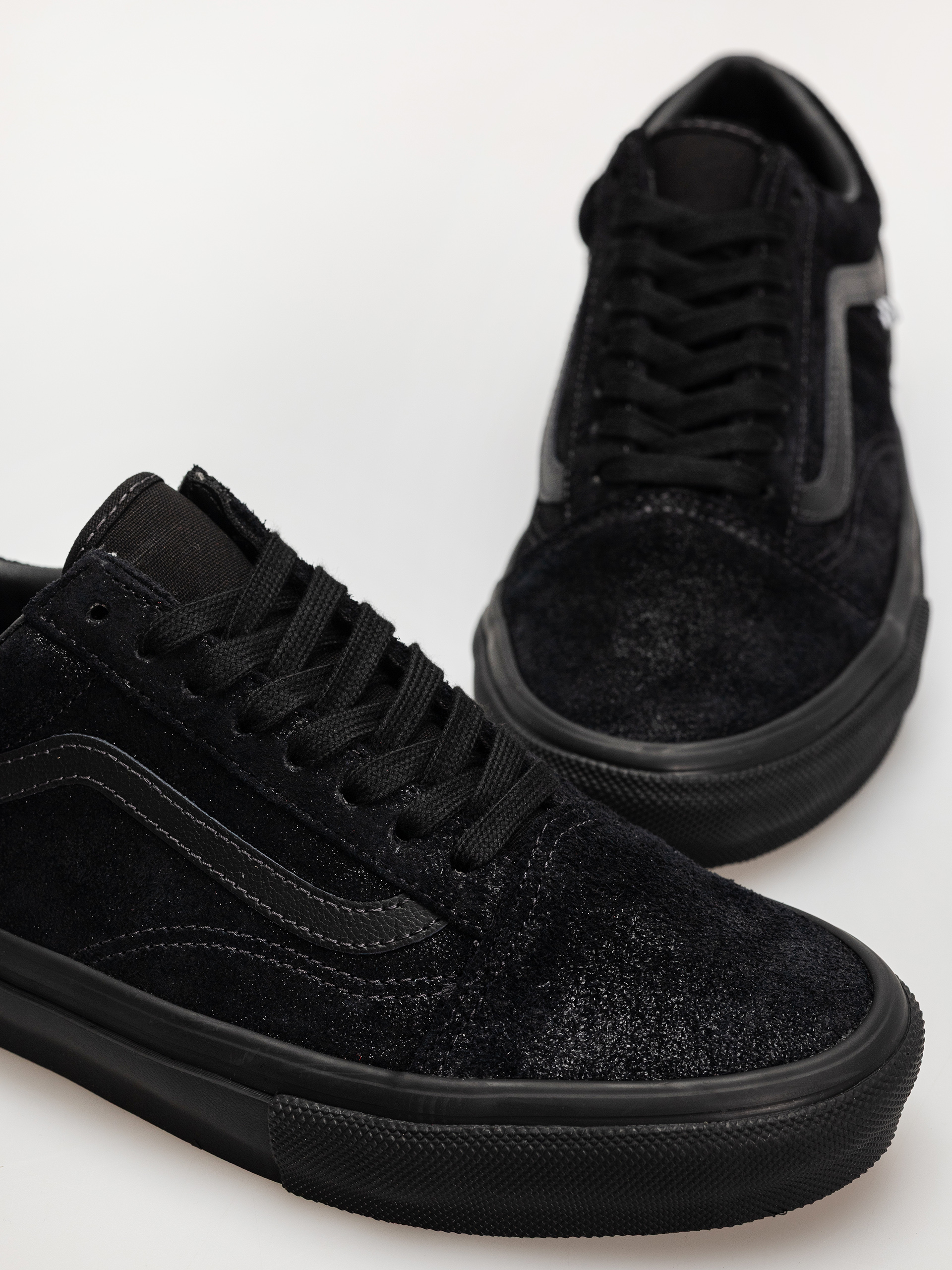 Pantofi Vans Skate Old Skool (metallic black/smoke)