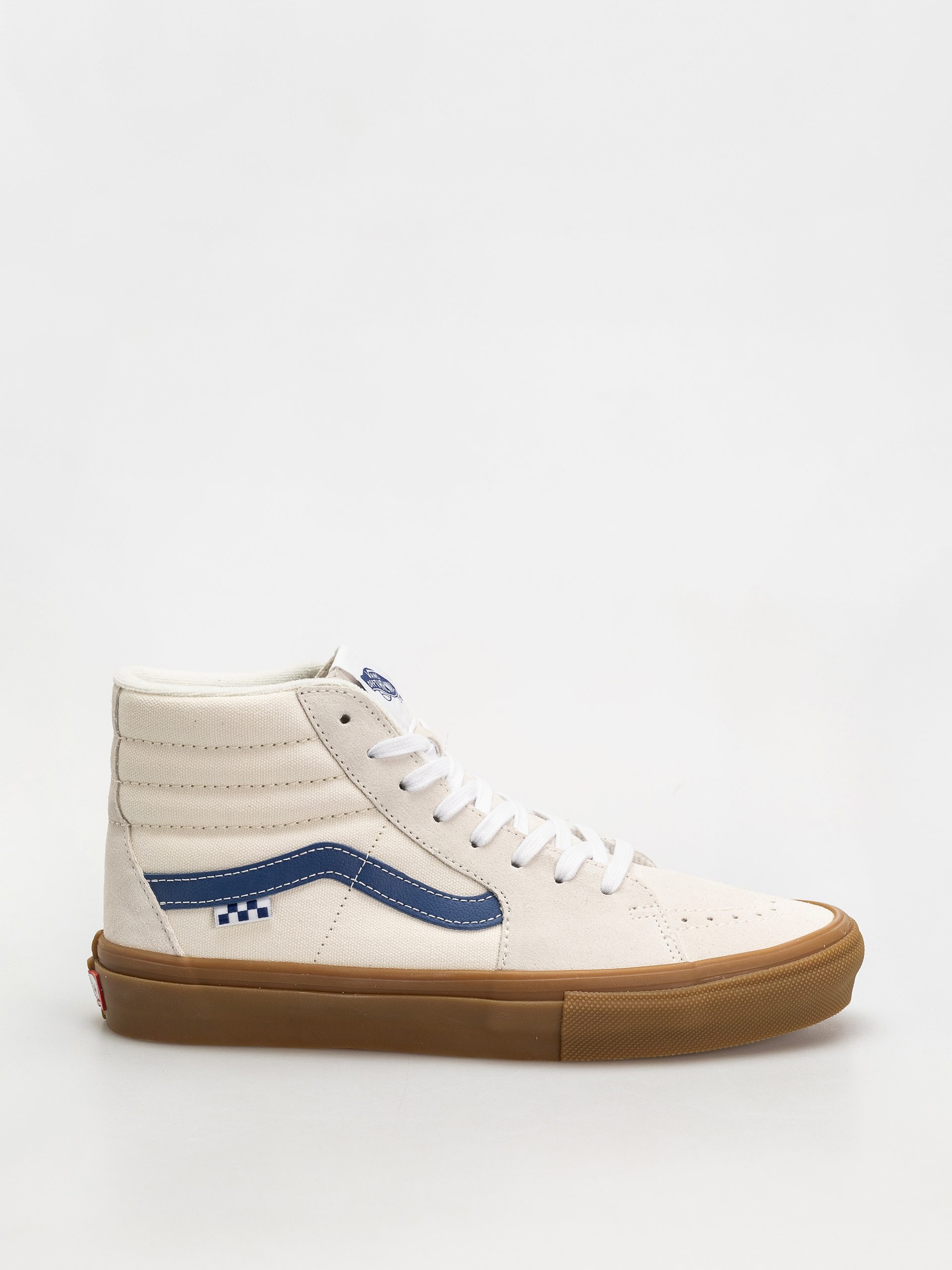 Pantofi Vans Skate Sk8 Hi (marshmallow/blue/gum)